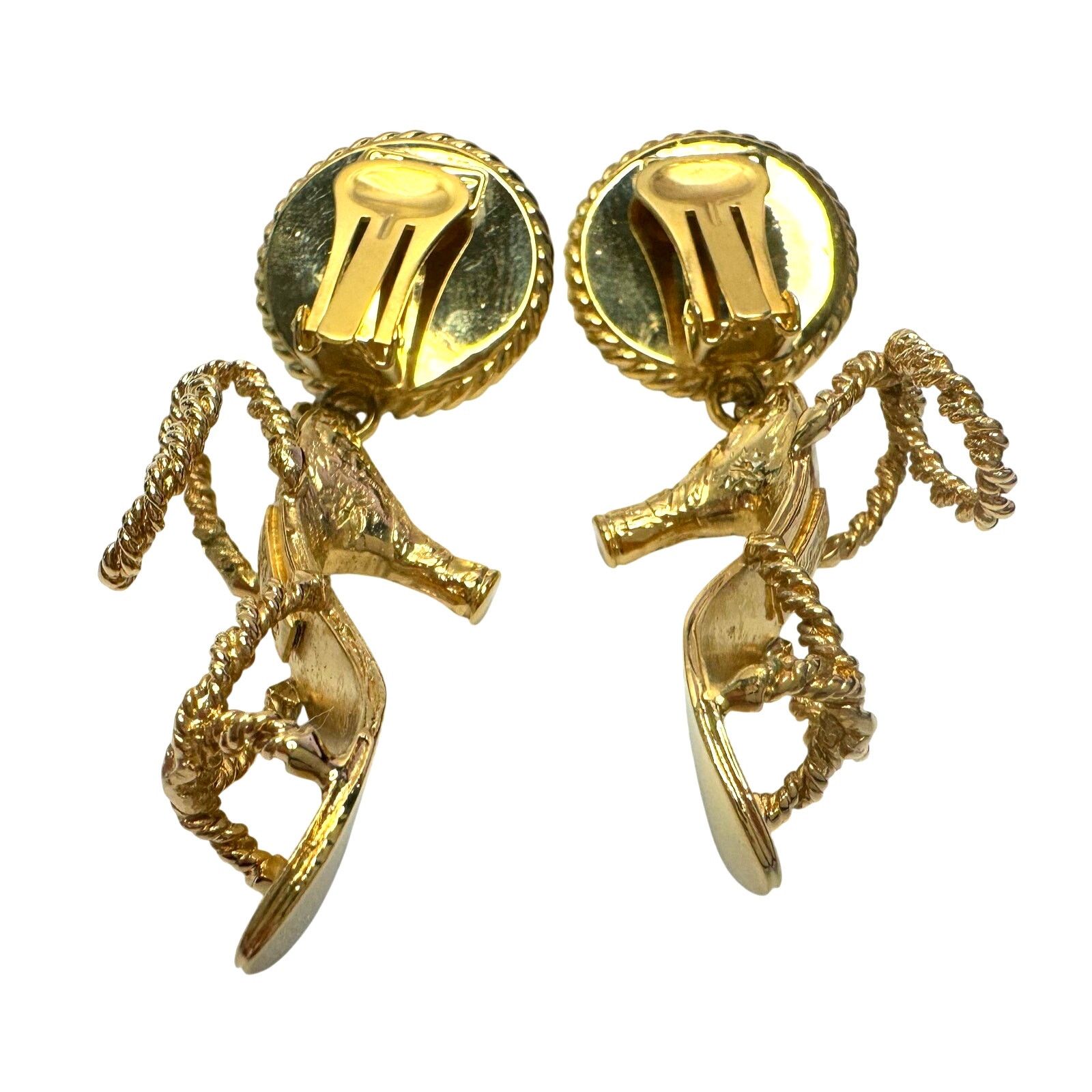 Salvatore Ferragamo Salvatore Ferragamo Vintage High Heel Shoe Earrings Size ONE SIZE - 4 Thumbnail