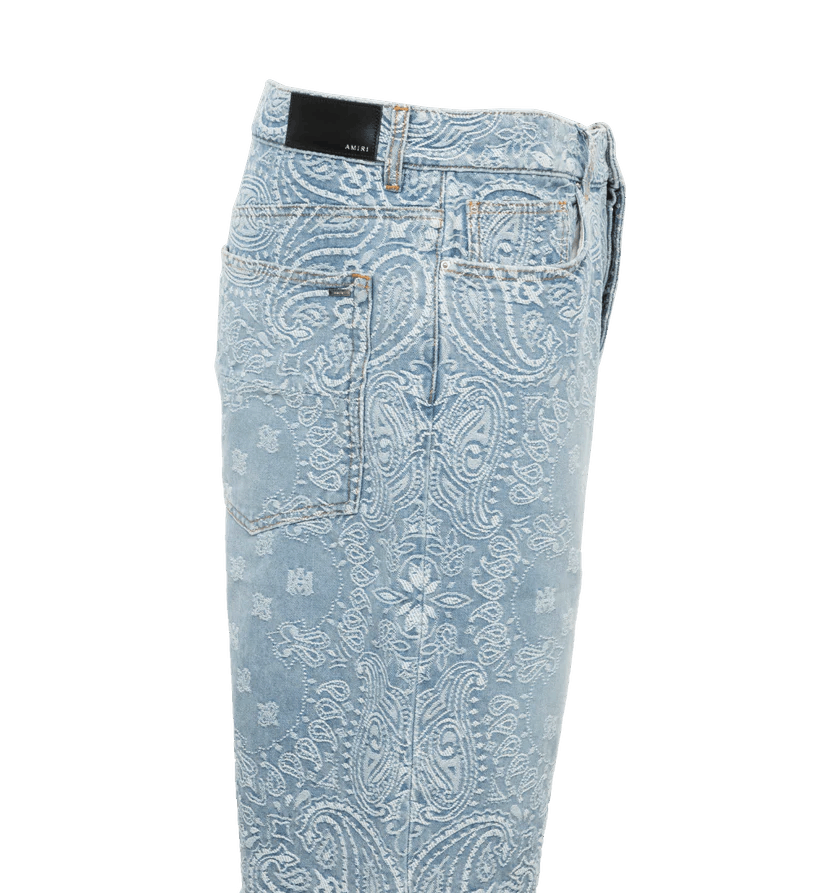 Amiri o1h1sh10624 Shorts in Indigo Size US 34 / EU 50 - 3 Thumbnail