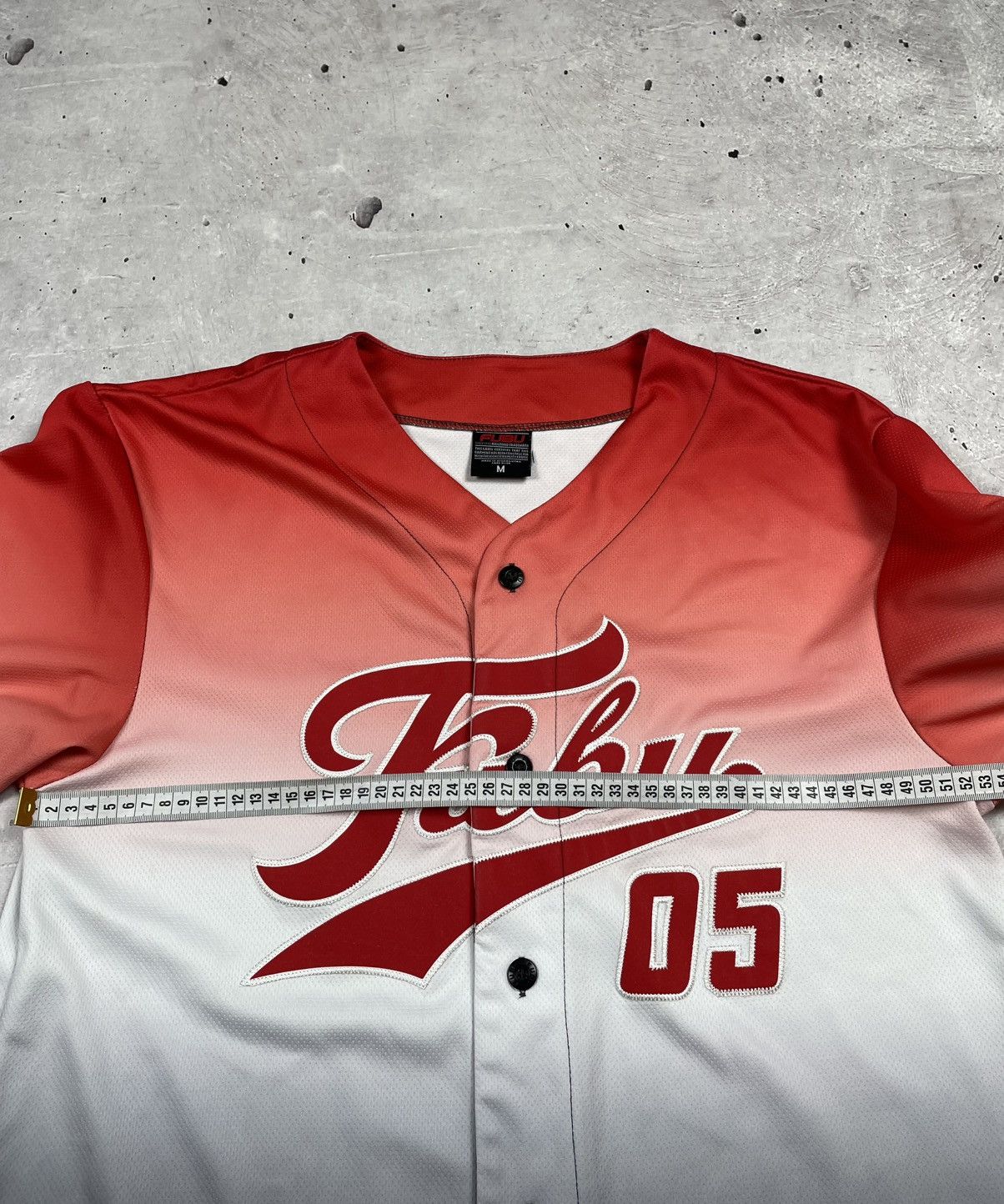 Fubu × Vintage Vintage Fubu Jersey Baseball Shirt 90s Rap Tee Hip Hop Size US M / EU 48-50 / 2 - 8 Thumbnail