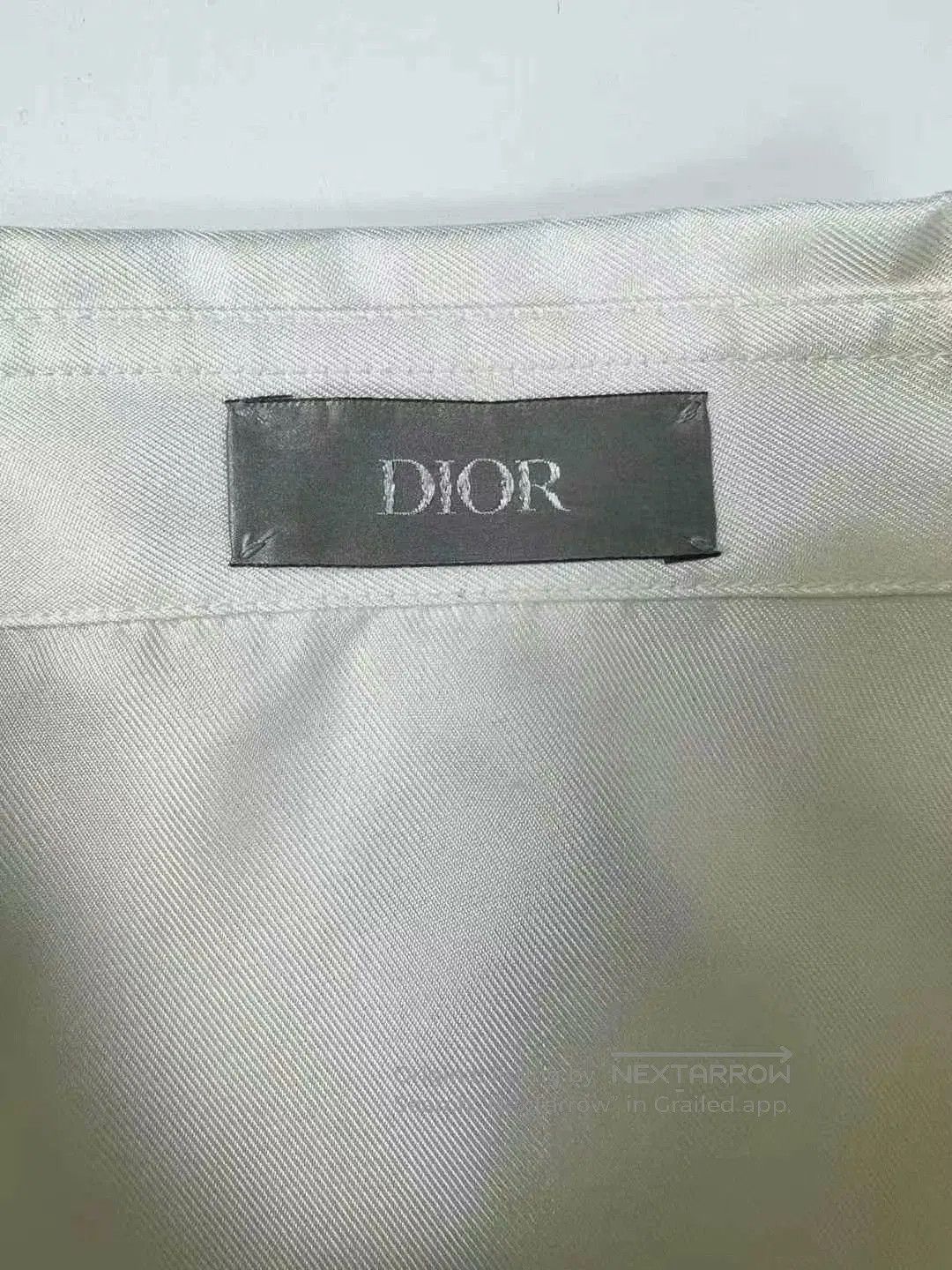 Dior dior long sleeve silk artist logo shirt. Size US L / EU 52-54 / 3 - 3 Thumbnail