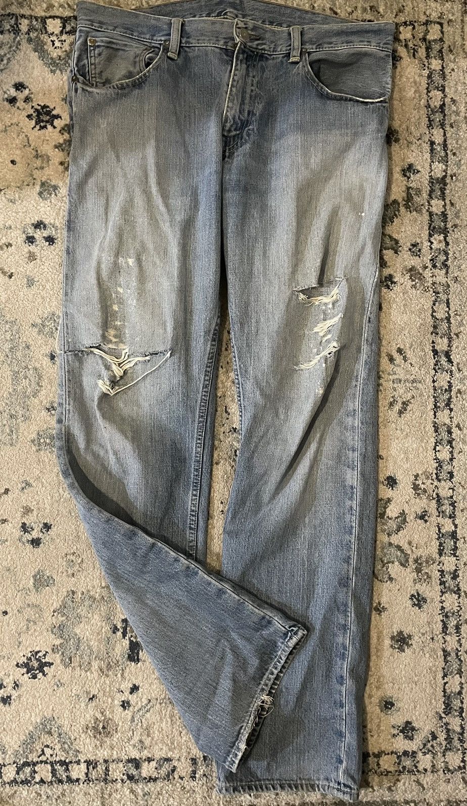 Polo Ralph Lauren Organically Distressed Classic Fit 867 Jean Size US 34 / EU 50 - 2 Thumbnail