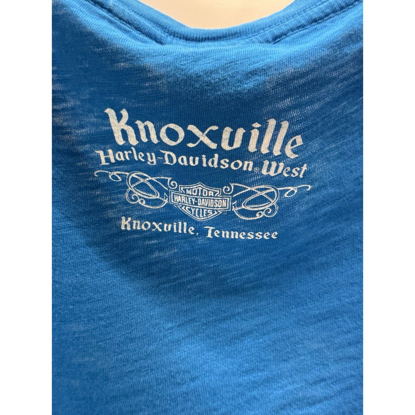 Harley Davidson Harley Davidson Motorcycle Women's Knoxville West Sz S Blue Size S / US 4 / IT 40 - 5 Thumbnail