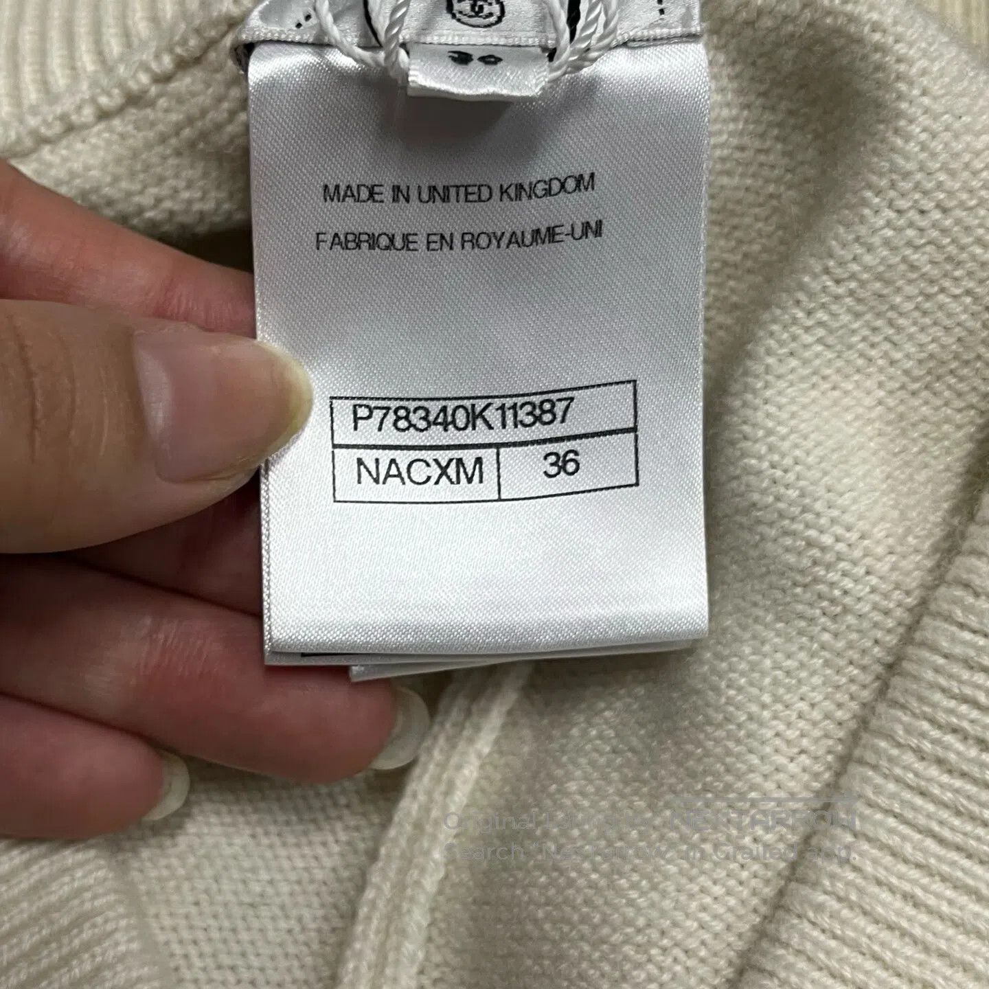 Chanel Chanel SIZE 36 Logo-shaped patchwork-colored mid-rise stra Size 28" / US 6 / IT 42 - 4 Thumbnail