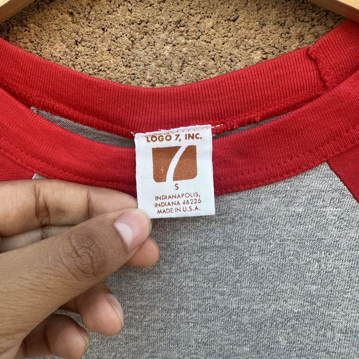 Logo 7 Vintage 80s Cincinnati Reds Logo 7 Raglan T-Shirt 3/4 Sleeve Size US S / EU 44-46 / 1 - 3 Thumbnail