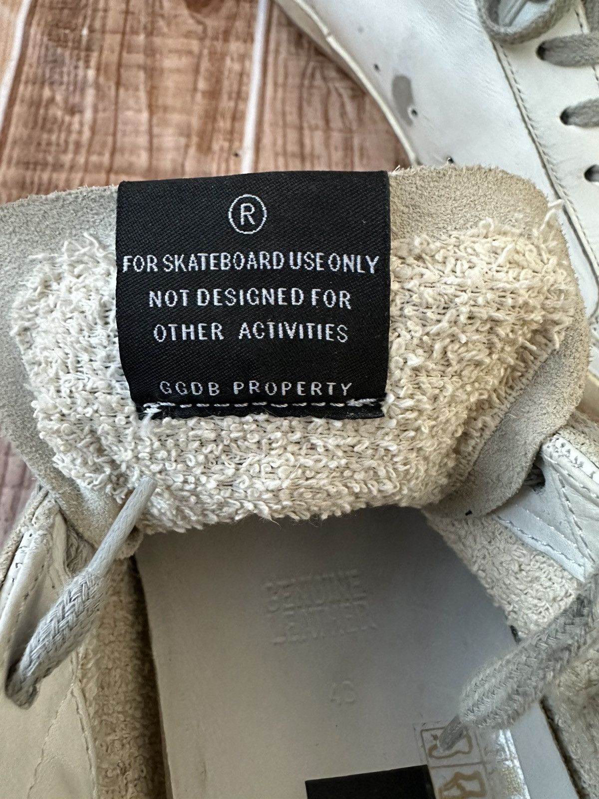Golden Goose Golden Goose ‘Have a Golden Day’ White Leather/Suede Lowtops Size US 10 / EU 43 - 19 Thumbnail