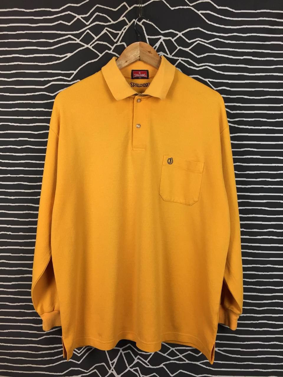 Spalding Vtg Spalding Embroidered Logo Retro Long Sleeve Shirt Size US XL / EU 56 / 4 - 1 Thumbnail