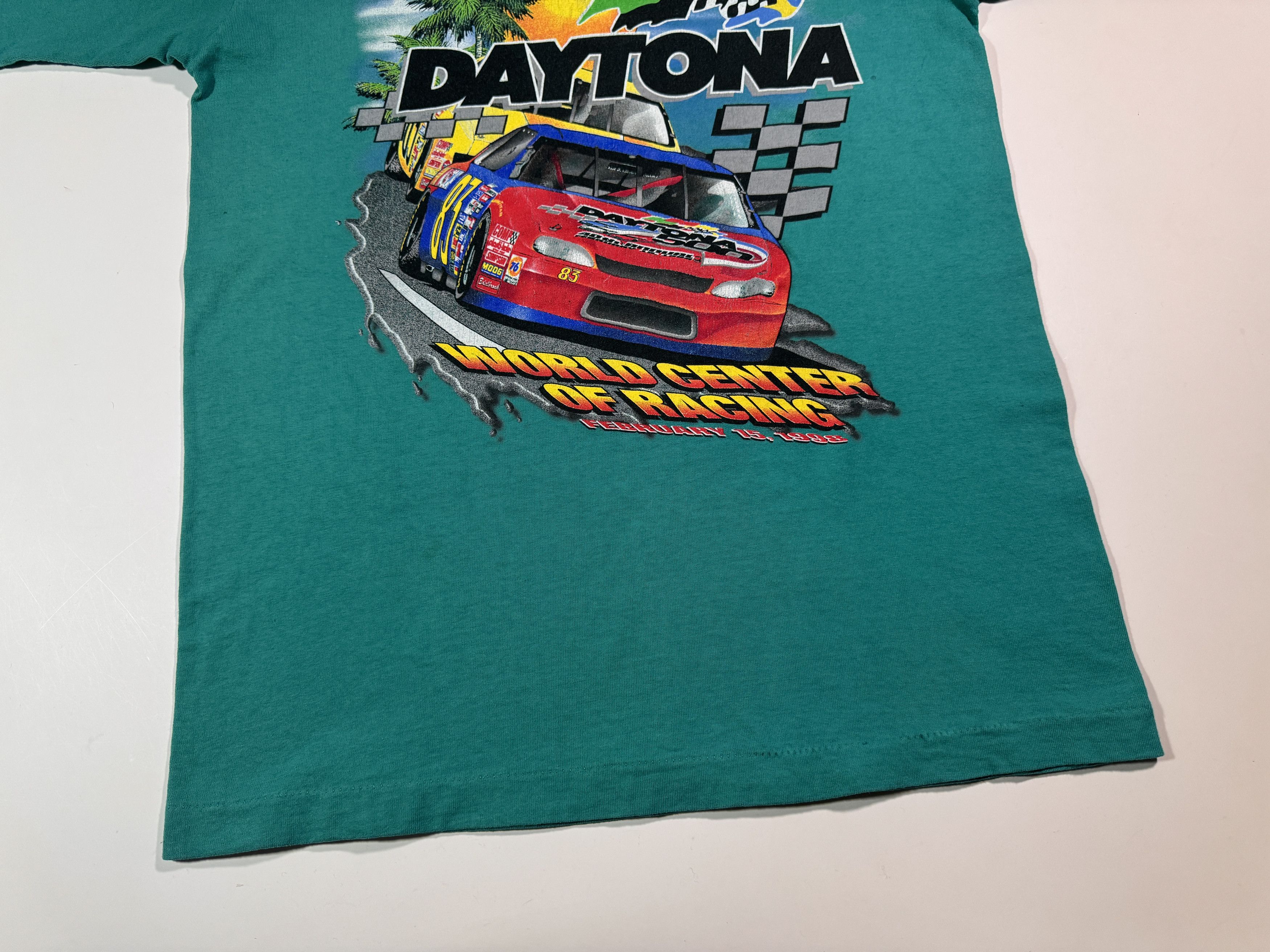 Vintage Vintage 1998 Daytona Racing T-shirt Size US M / EU 48-50 / 2 - 5 Thumbnail