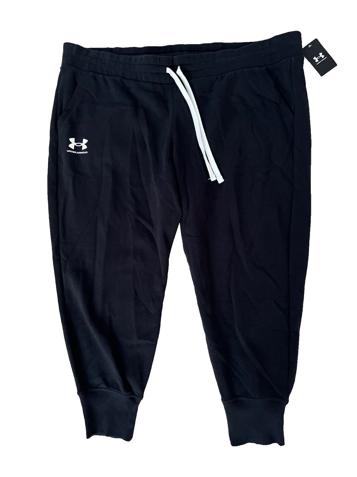 Under Armour Under Armour UA 1357035 Rival Fleece Joggers Black ( 3X ) Size 24" / US 00 / IT 34 - 3 Thumbnail