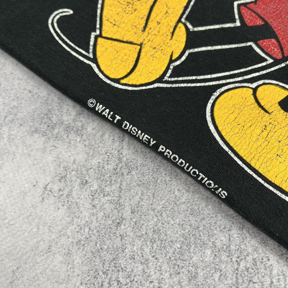 Disney Vintage Disney Mickey Mouse y2k faded cartoon tee 90’s Size US XL / EU 56 / 4 - 4 Thumbnail