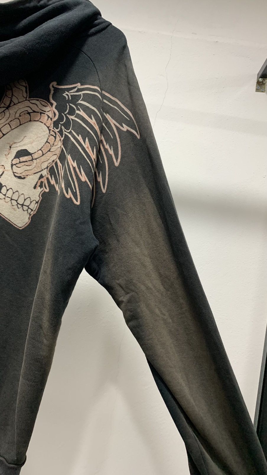 Japanese Brand Nicely Faded CFTL Limited Edition Zip Up Hoodie Skull Size US L / EU 52-54 / 3 - 5 Thumbnail