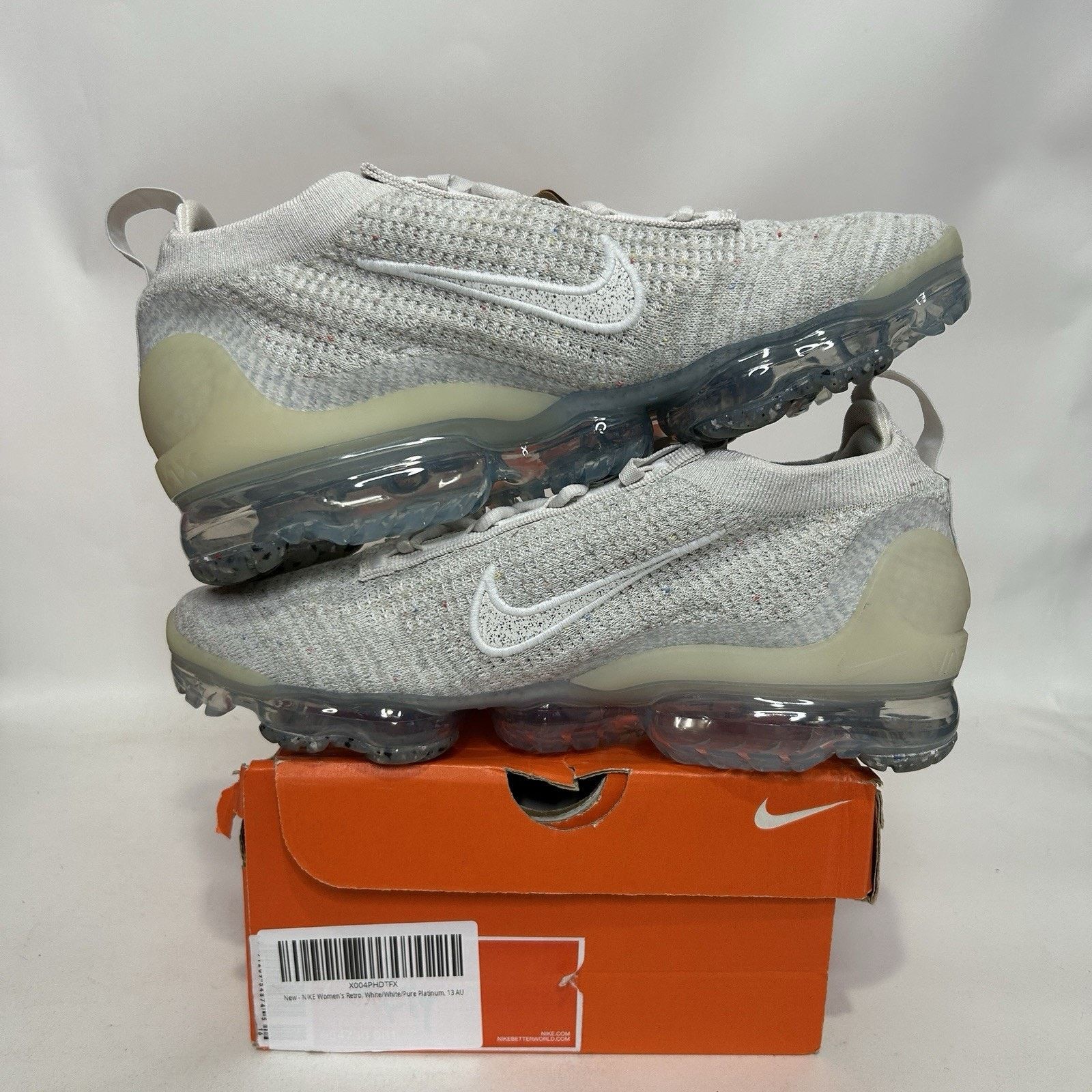 Nike Nike Air VaporMax 2021 FK Flyknit “Phantom Summit” Size US 10 / IT 40 - 3 Thumbnail