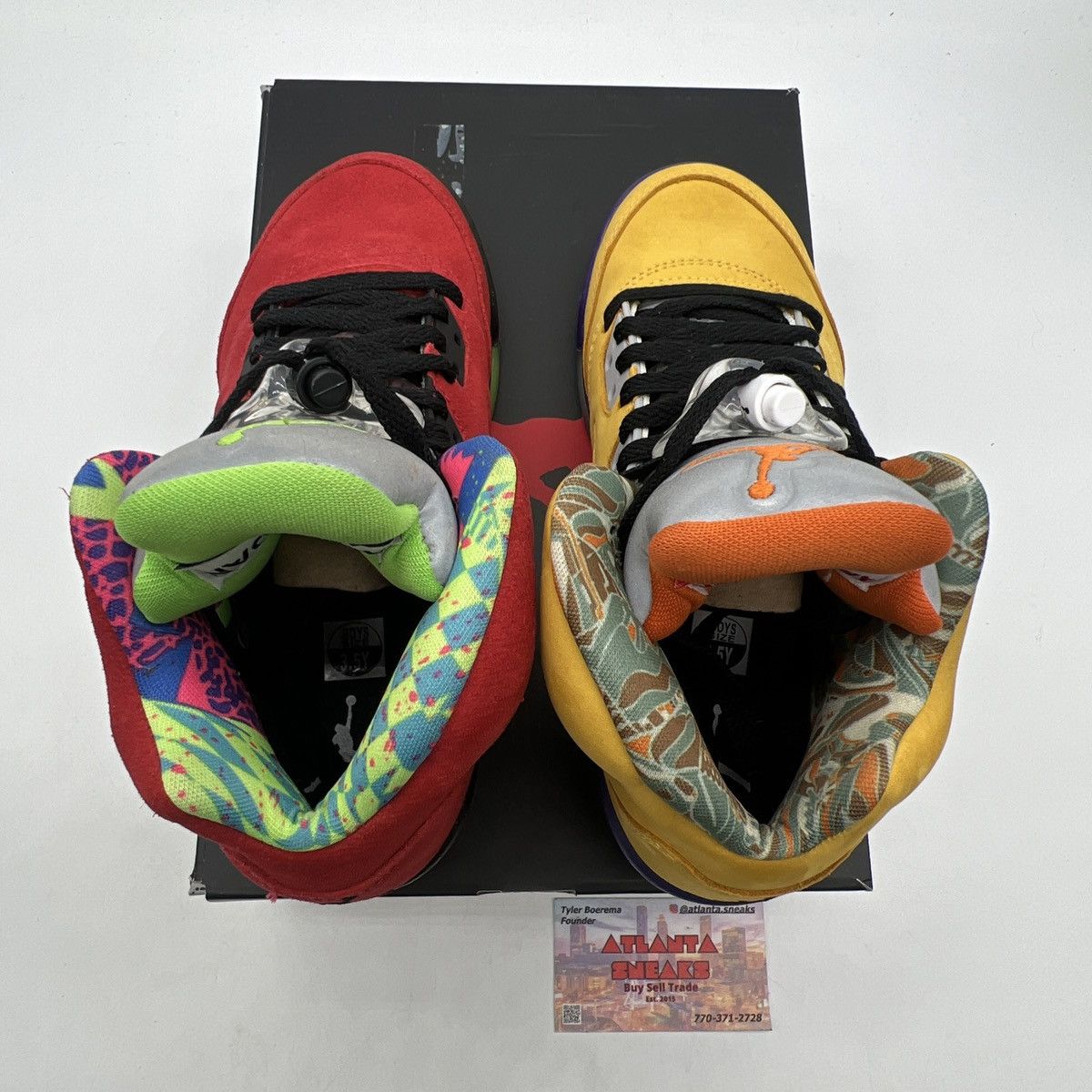 Jordan Brand Air Jordan 5 What the Size US 4 / IT 34 - 7 Thumbnail