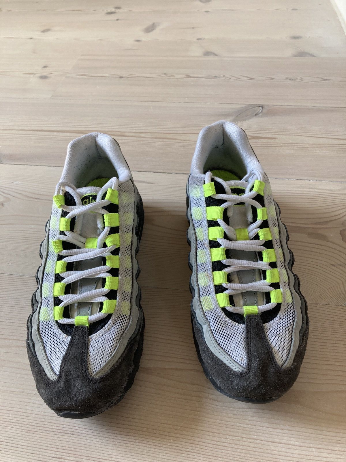 Nike Nike Air Max 95 GS 2015 neon yellow Size US 8 / IT 38 - 5 Thumbnail