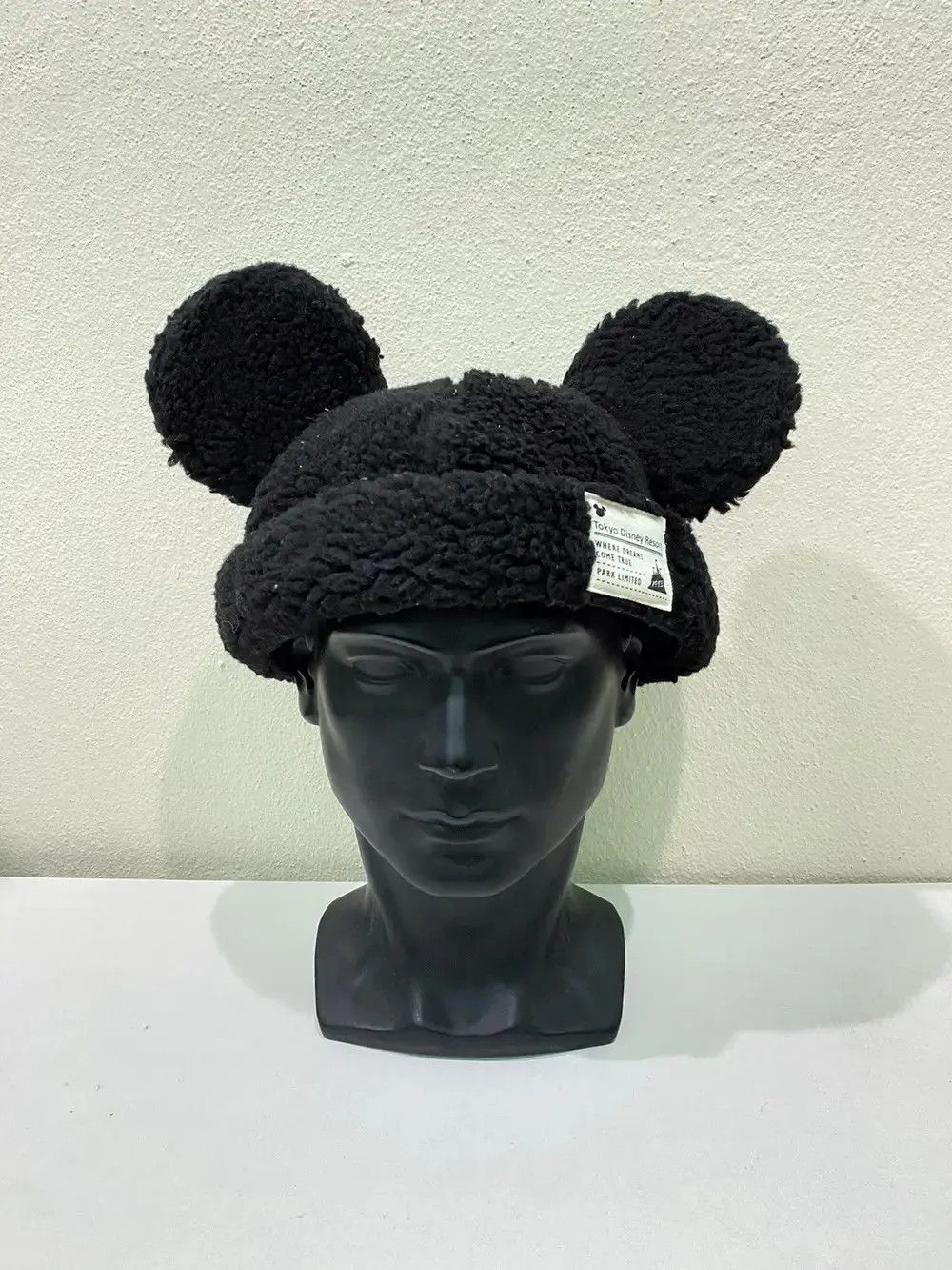Mickey Mouse Disney Mickey Mouse Fleece Bunny Horn Beanie Hat Size ONE SIZE - 2 Thumbnail