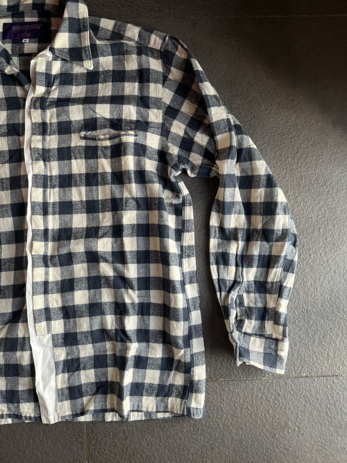 Nepenthes Nepenthes Checkered Flannel B/D Gingham Shirt Japan Size US M / EU 48-50 / 2 - 5 Thumbnail