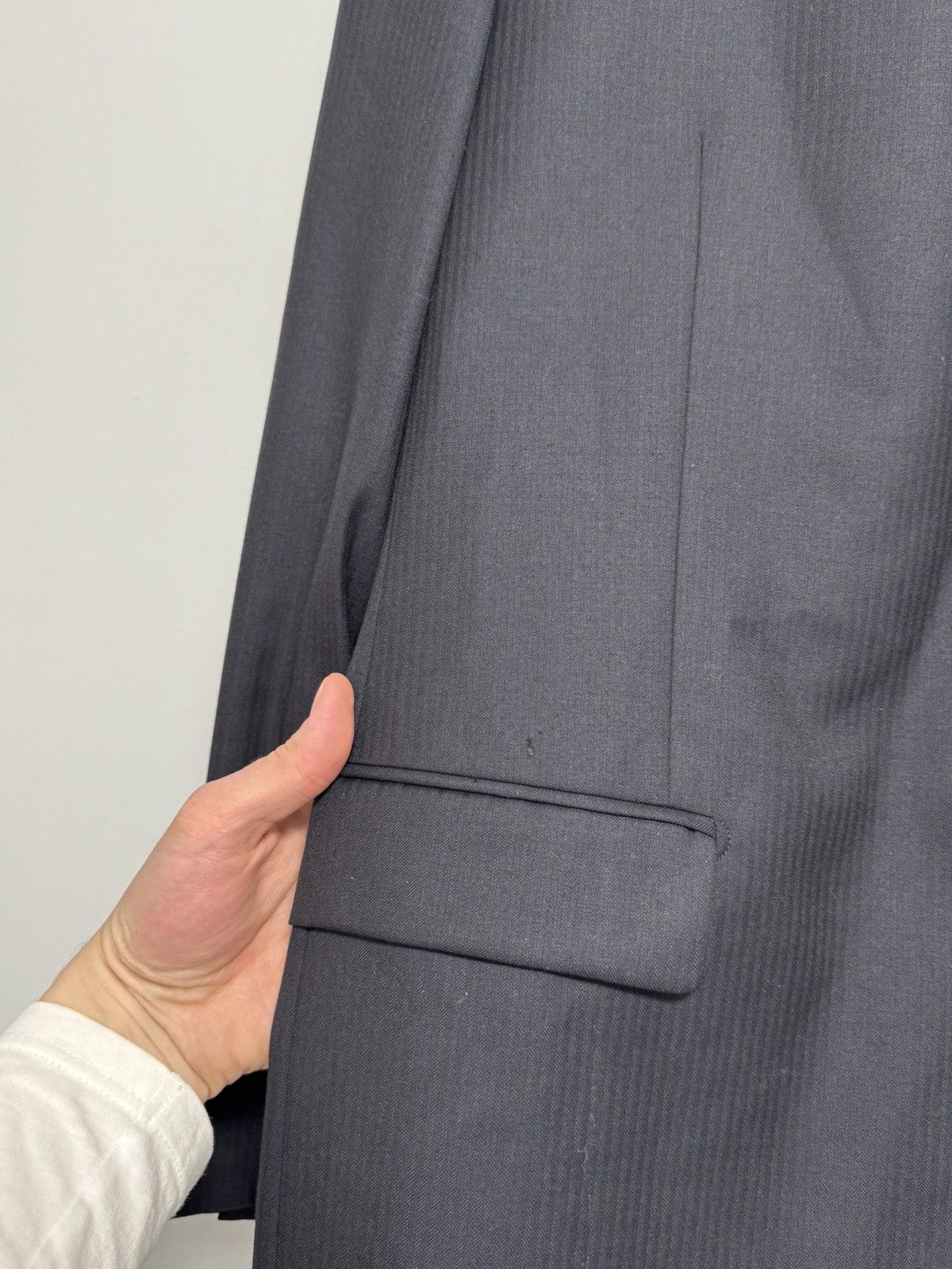Yves Saint Laurent Yves Saint Laurent Blazer Pants Set 60R Vintage Size US XXL / EU 58 / 5 - 4 Thumbnail