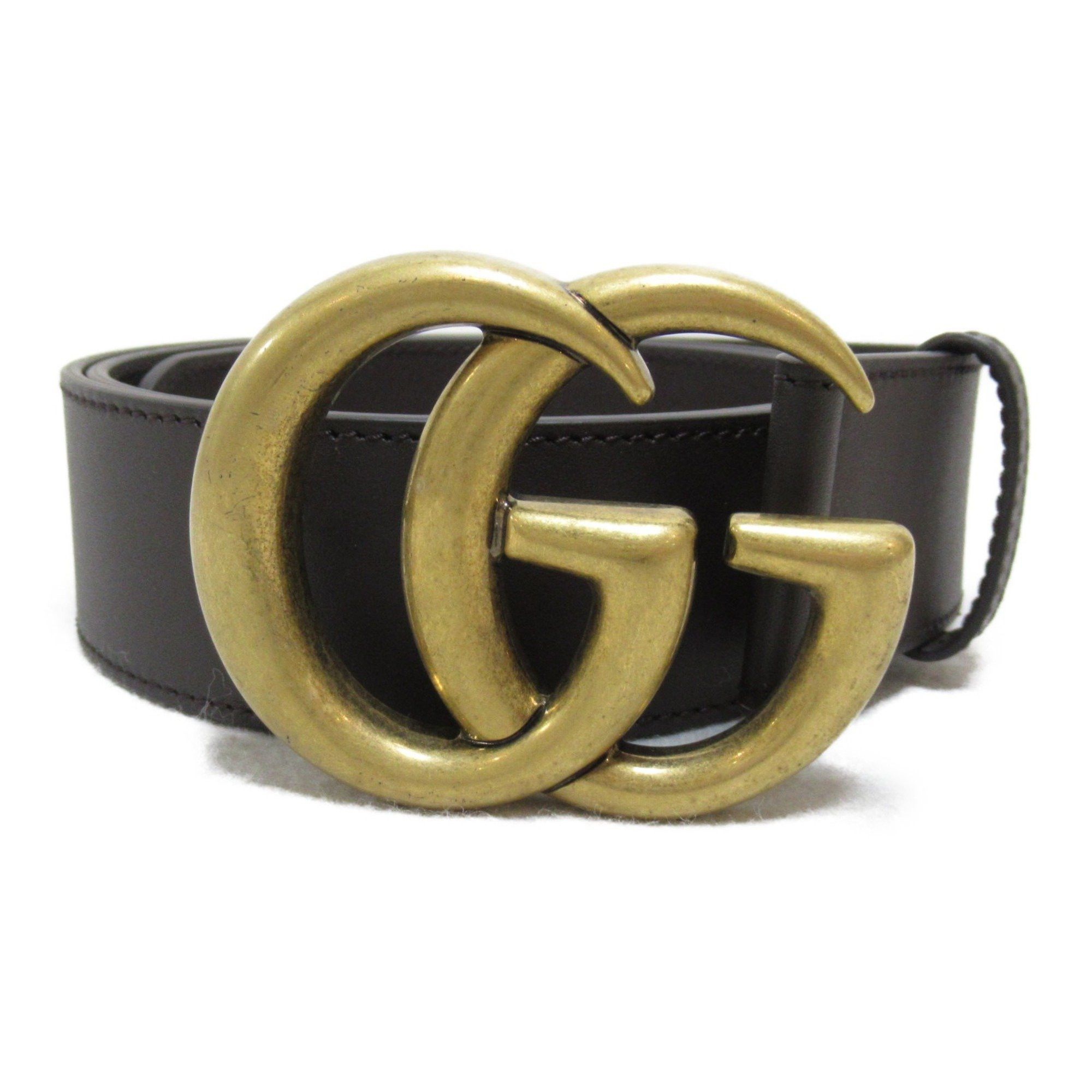 image of Gucci Belt Brown Leather 397660Ap00T214590, Women's