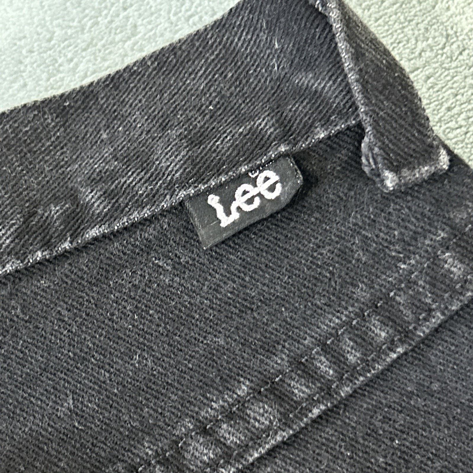 Lee USA Beyond Baggy Tapered Jeans Women 18 34x30 Black Hamilton Size 36" / US 14 / IT 50 - 5 Thumbnail
