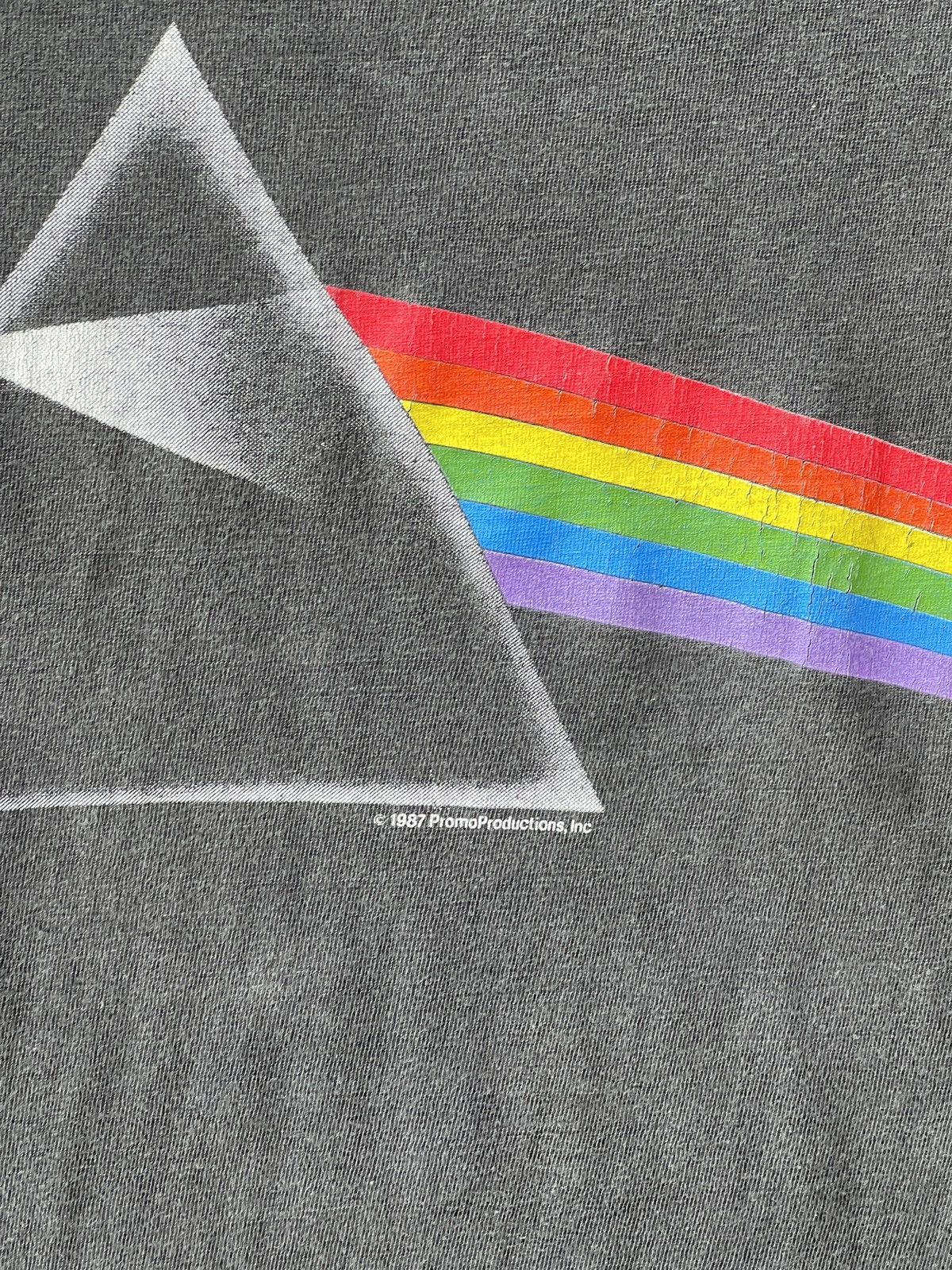 Band Tees Vintage 1987 Pink Floyd Dark Side of the Moon Tour Tee XL Size US XL / EU 56 / 4 - 7 Thumbnail