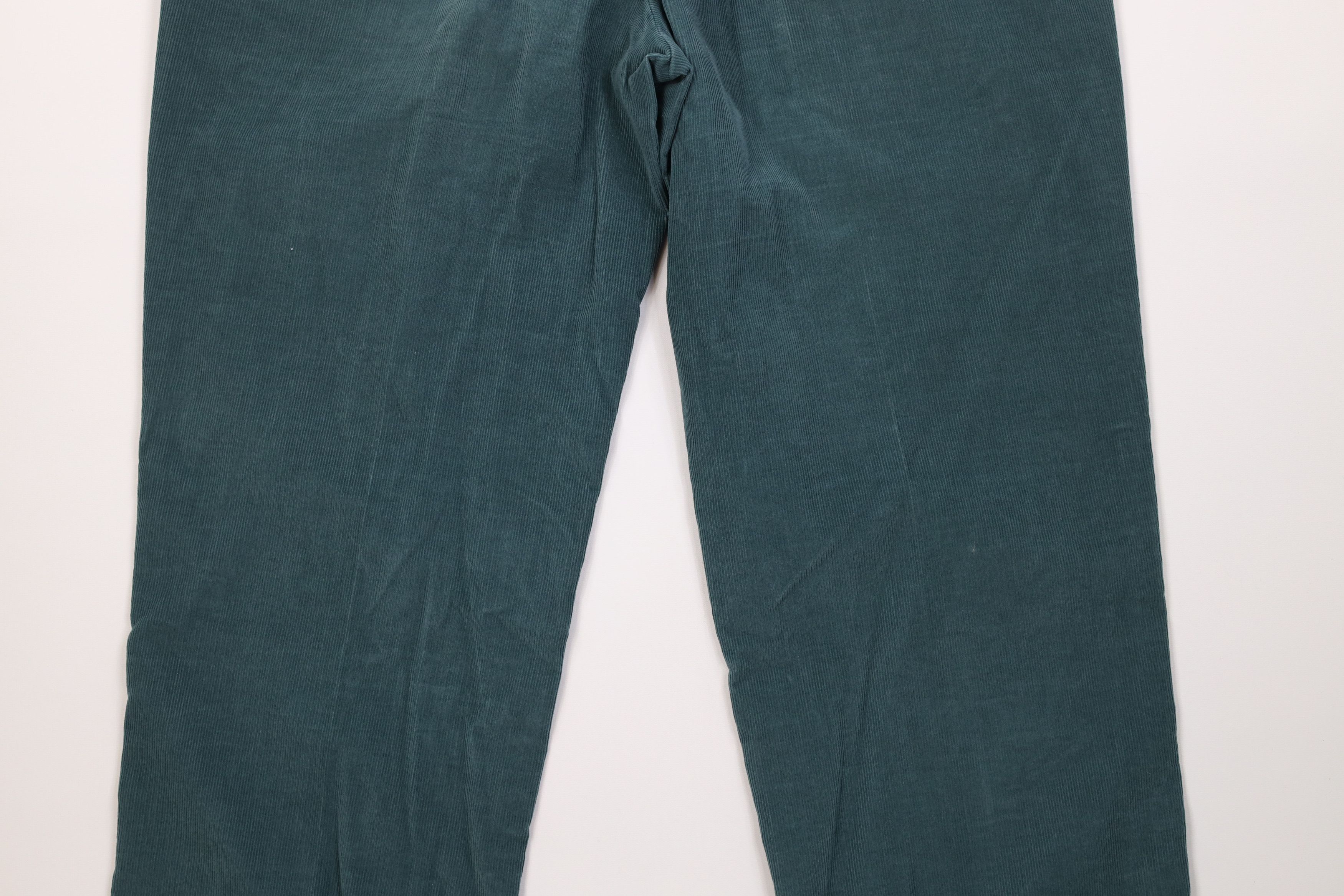 Lands' End Vintage 70s Lands End Corduroy Chino Pants Green USA Size US 40 / EU 56 - 14 Thumbnail