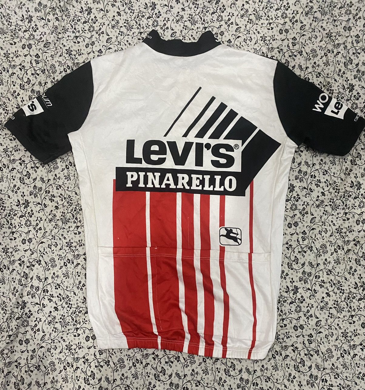 Levi's × Vintage vtg levis pinarello cycle jersey Size US L / EU 52-54 / 3 - 2 Thumbnail