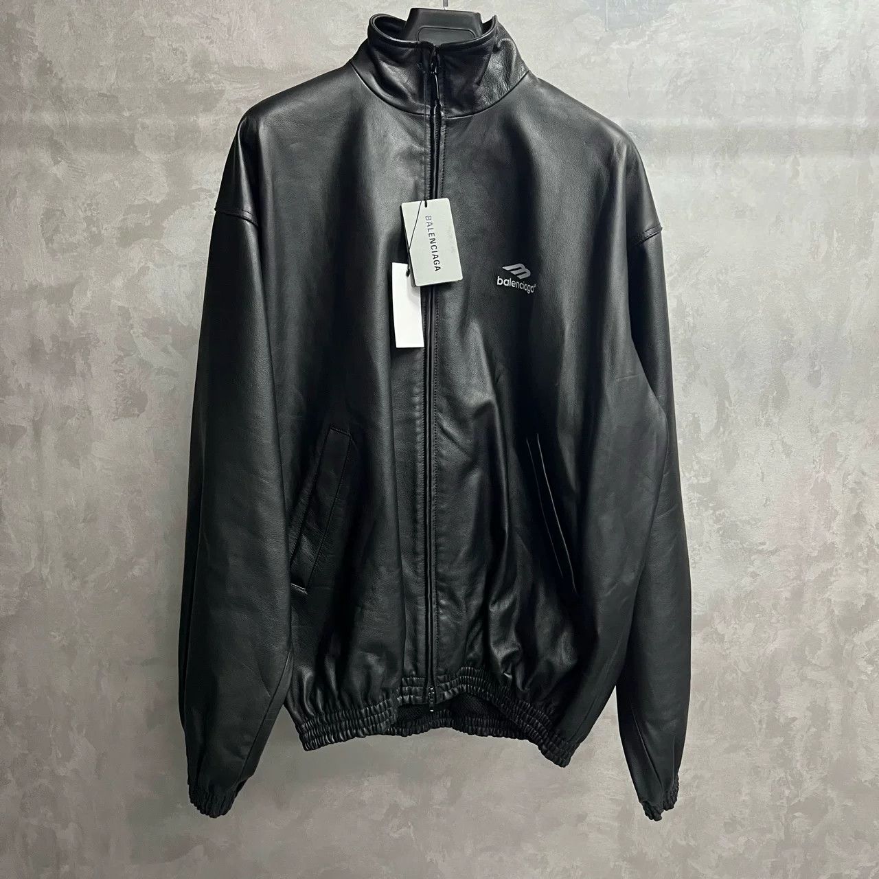 Balenciaga Balenciaga Black Loose Stand Collar Jacket Size XS / US 0-2 / IT 36-38 - 1 Thumbnail