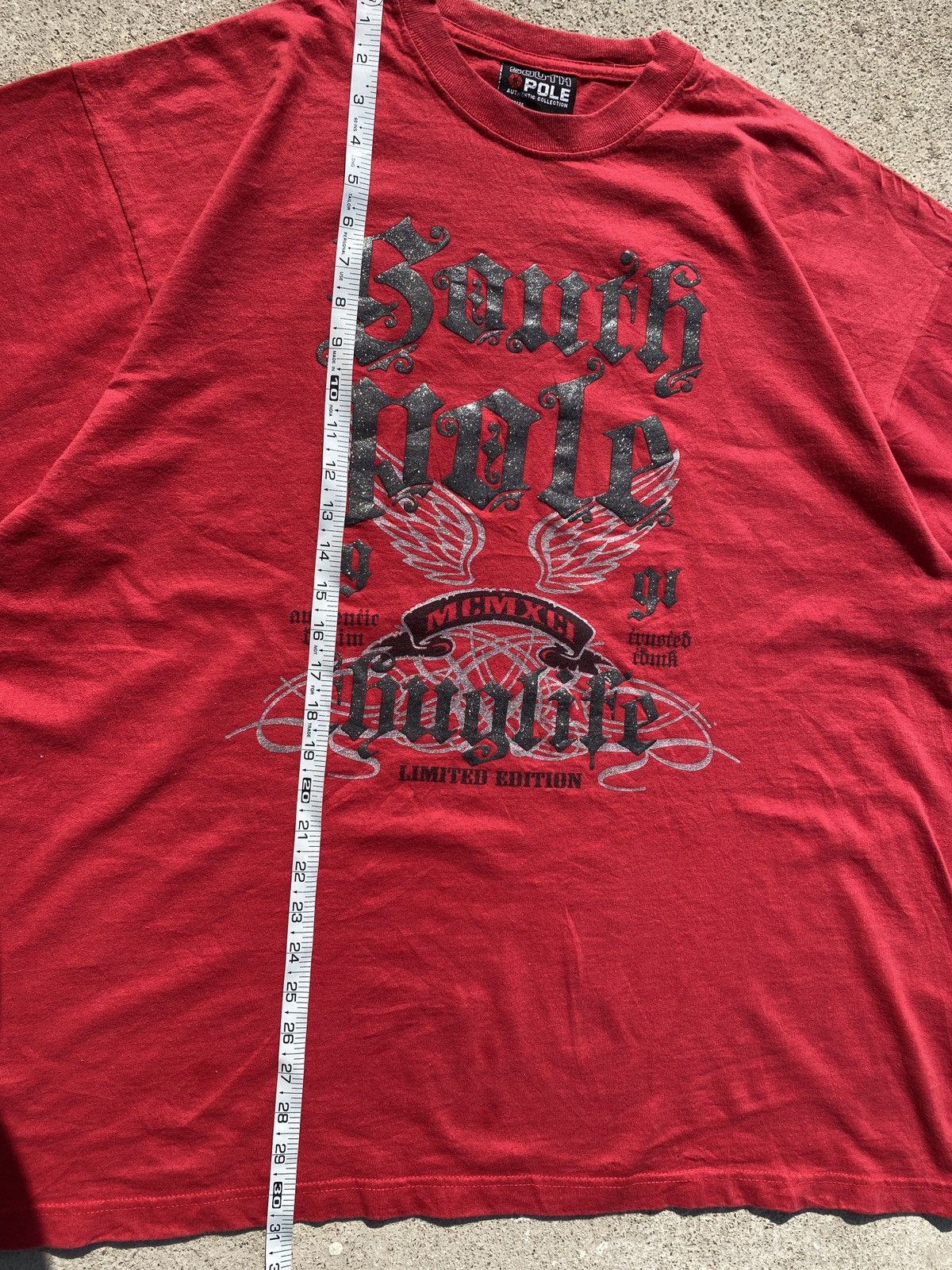 Southpole Vintage Southpole Tee Size US XL / EU 56 / 4 - 3 Thumbnail