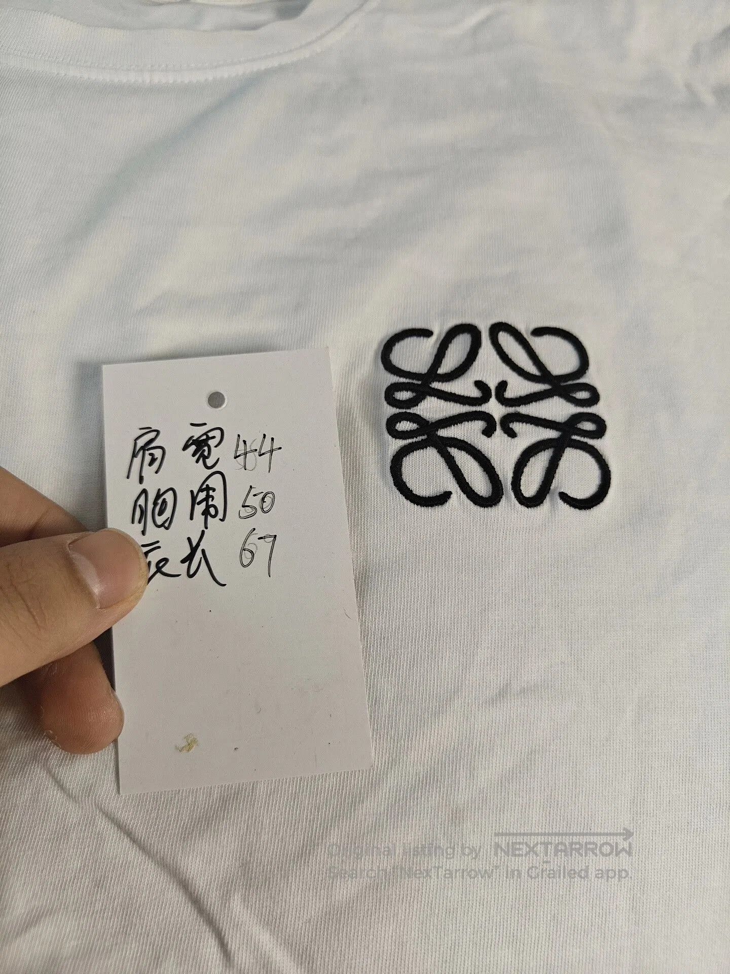 Loewe Loewe Embroidered Logo Short Sleeve T. Size US M / EU 48-50 / 2 - 5 Thumbnail