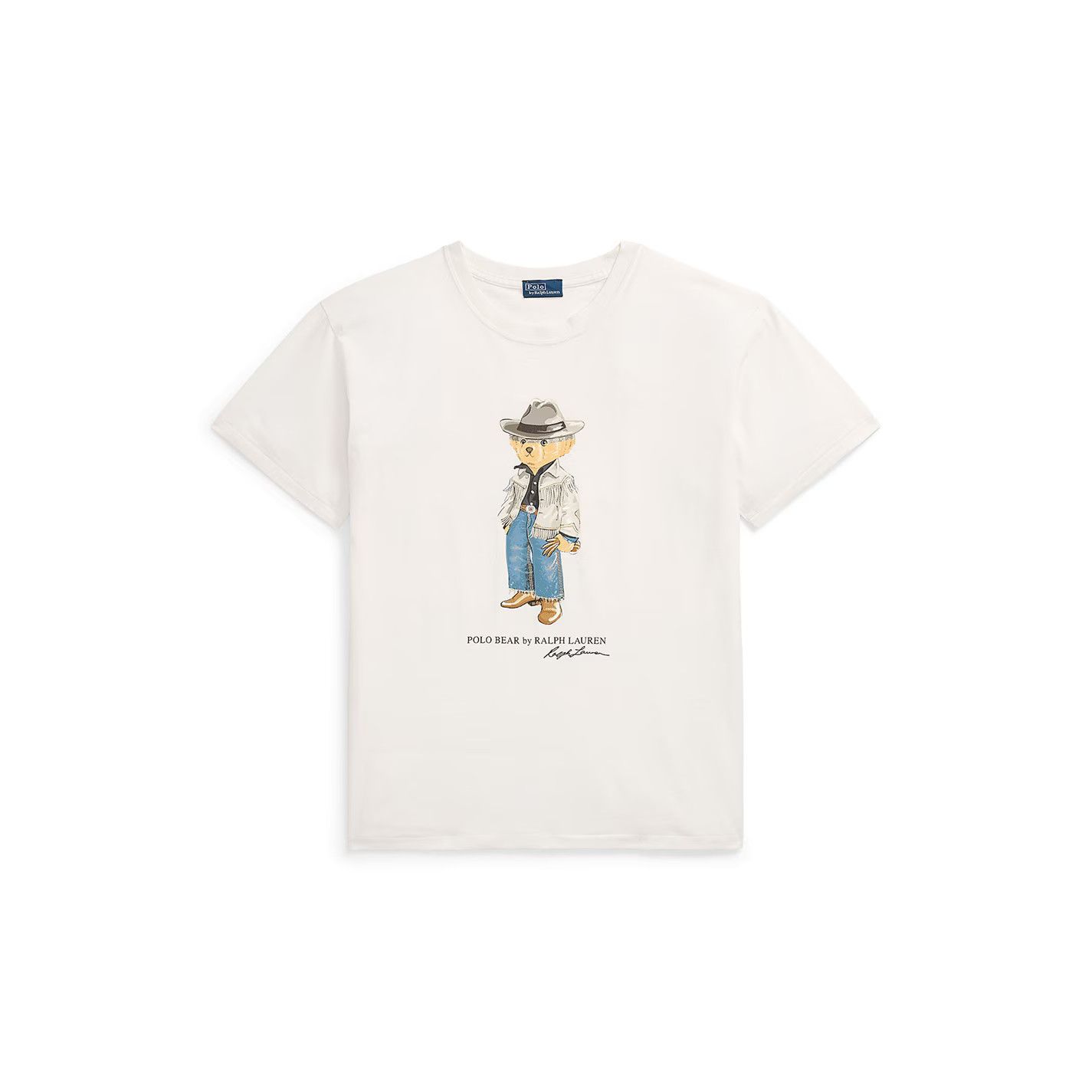 Polo Ralph Lauren o1g2r1mq1025 Polo Bear T-Shirt in White Size XS / US 0-2 / IT 36-38 - 1 Thumbnail