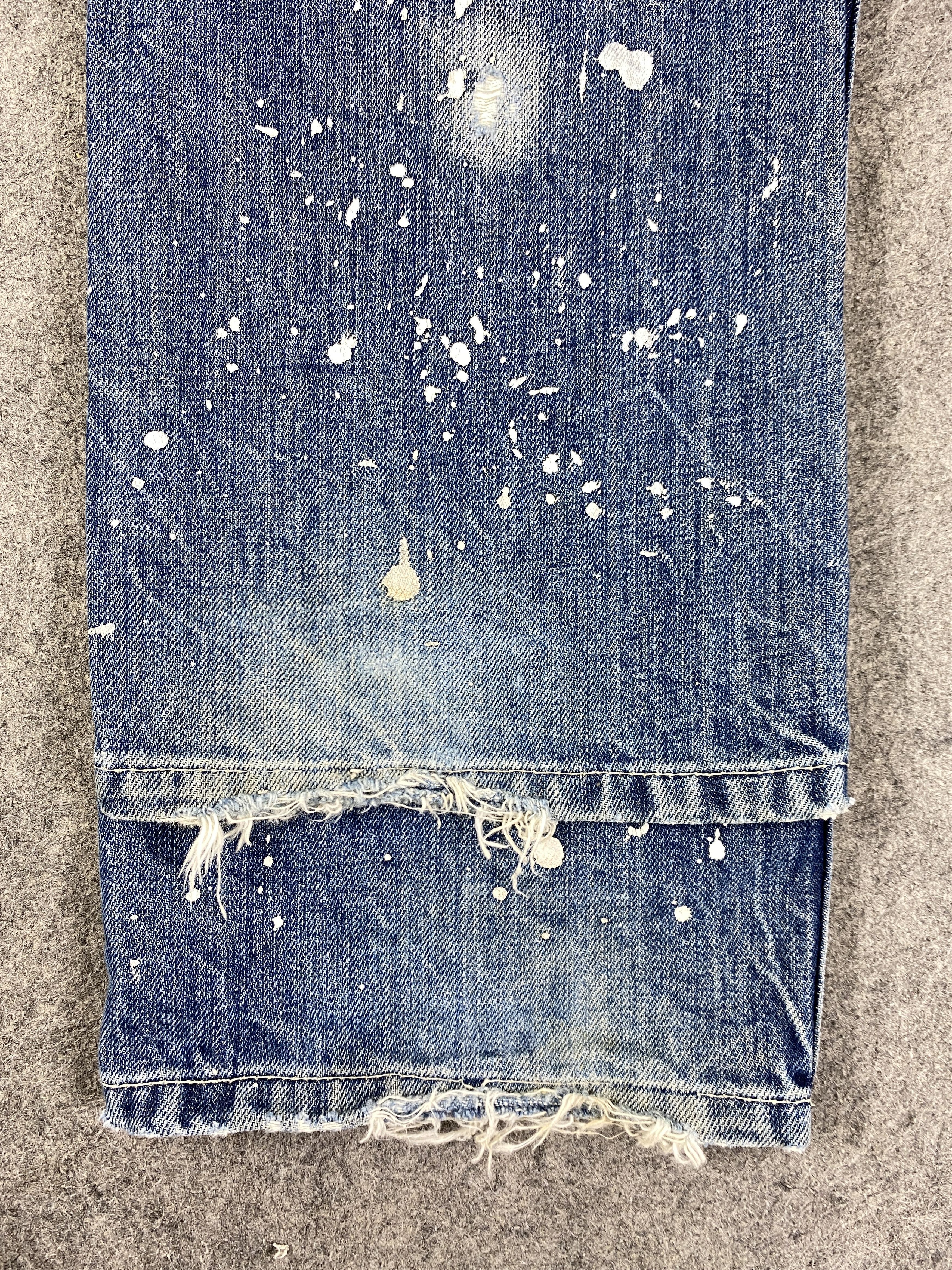 Hysteric Glamour Vintage Alternative Painter Jeans 33x28.5 Denim - JN3261 Size US 33 - 13 Thumbnail