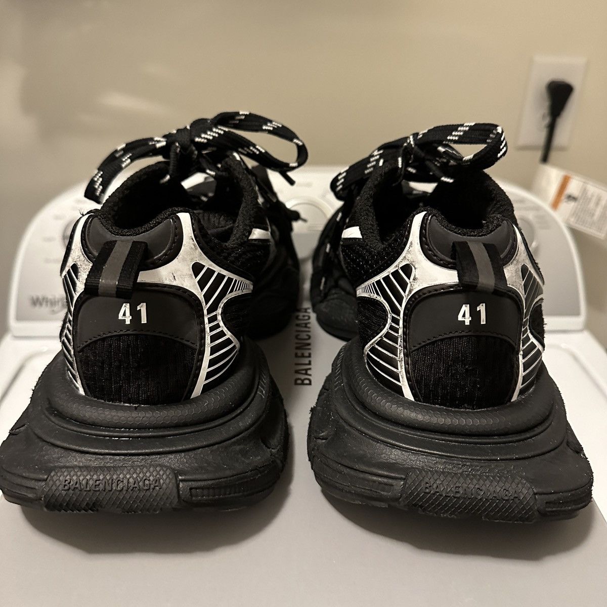 Balenciaga 3XL BLACK Size US 8 / EU 41 - 6 Thumbnail