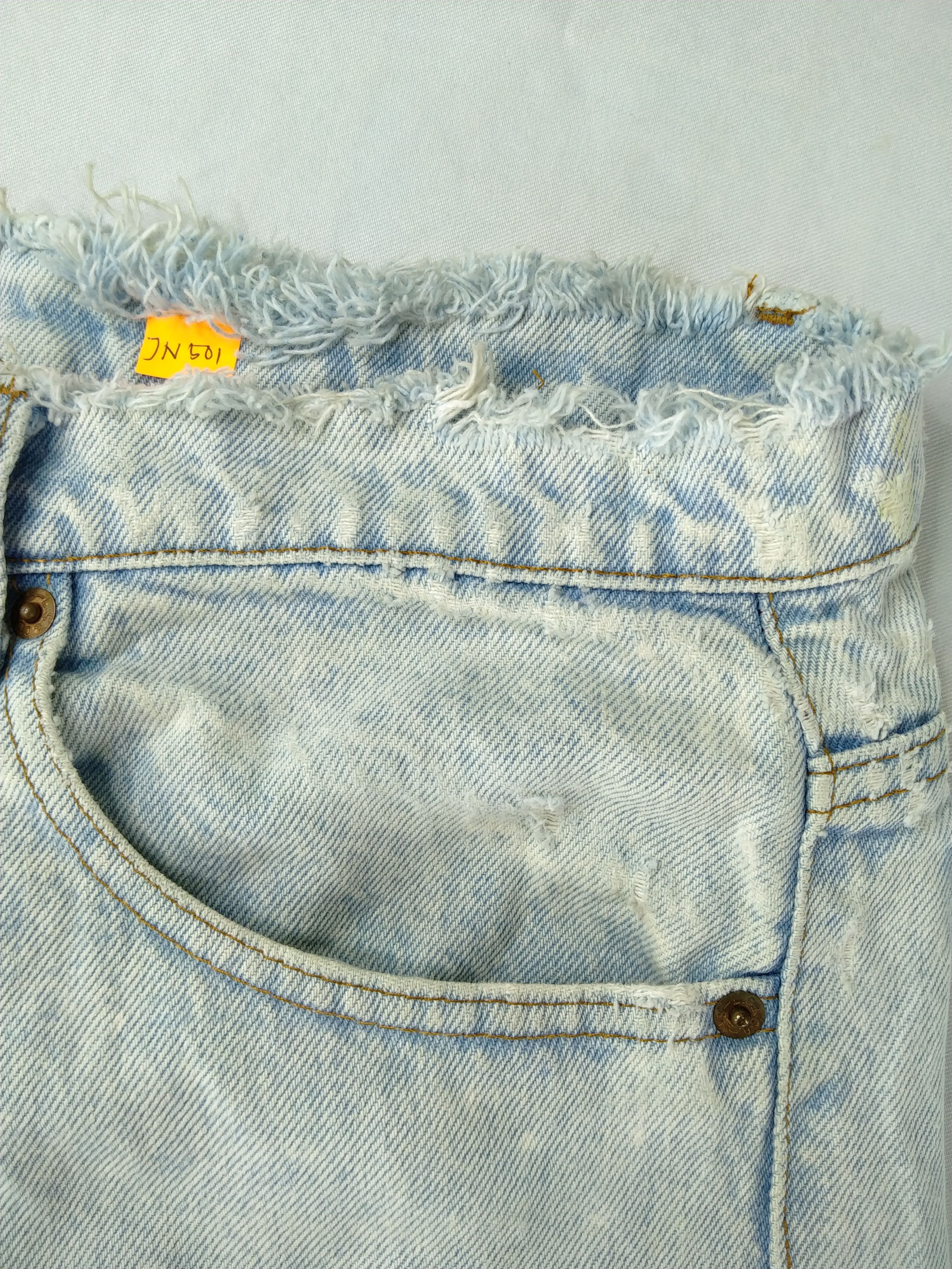 Levi's Light Wash Vintage Levi's 505 USA Denim 30x35 JN501 Size US 30 / EU 46 - 17 Thumbnail