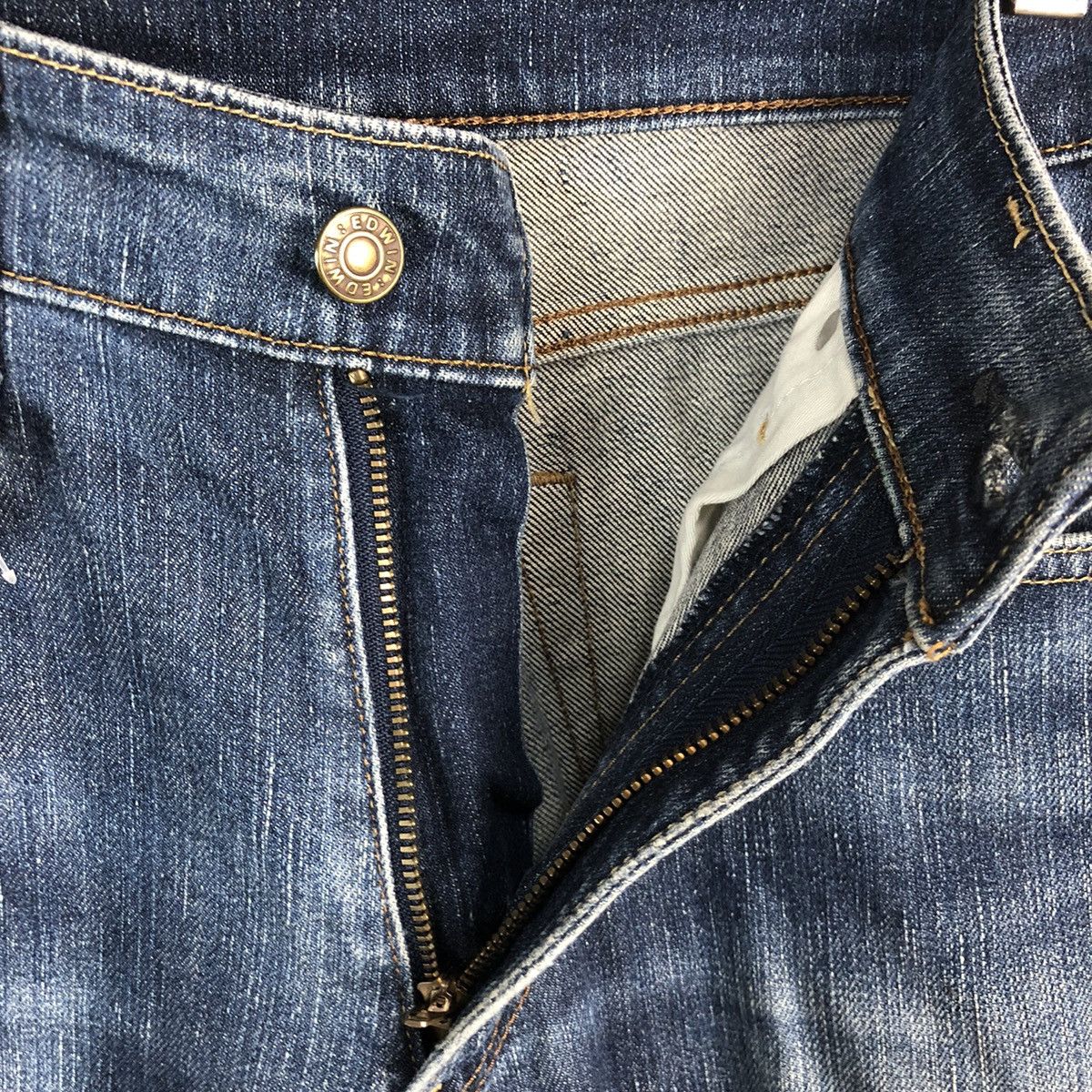 Edwin DL Edwin Blue Denim Pants #C195 Size US 29 - 10 Thumbnail