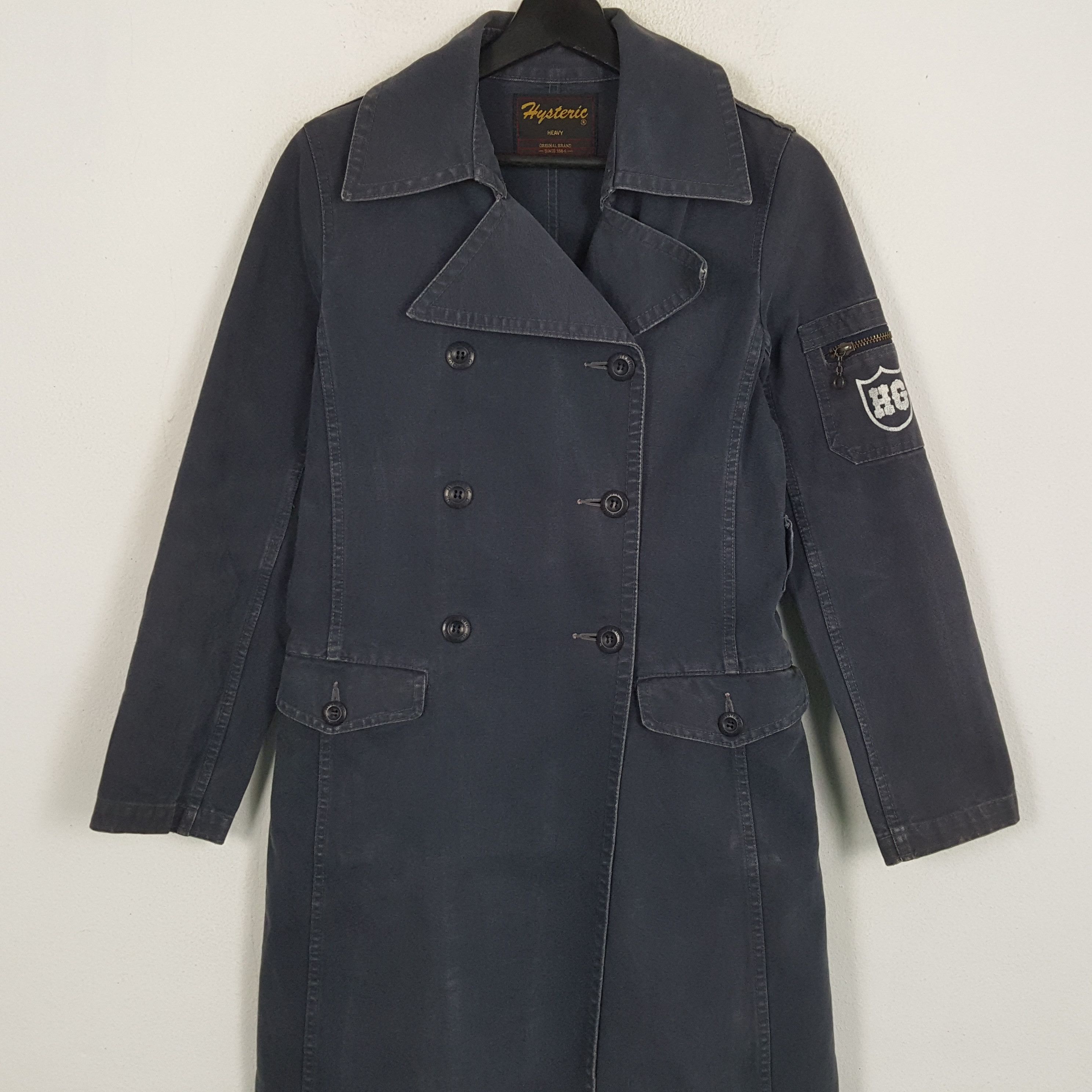 Hysteric Glamour × Japanese Brand × Vintage HYSTERIC GLAMOUR Japanese Brand Custom Art Long Jacket Size XS / US 0-2 / IT 36-38 - 4 Thumbnail