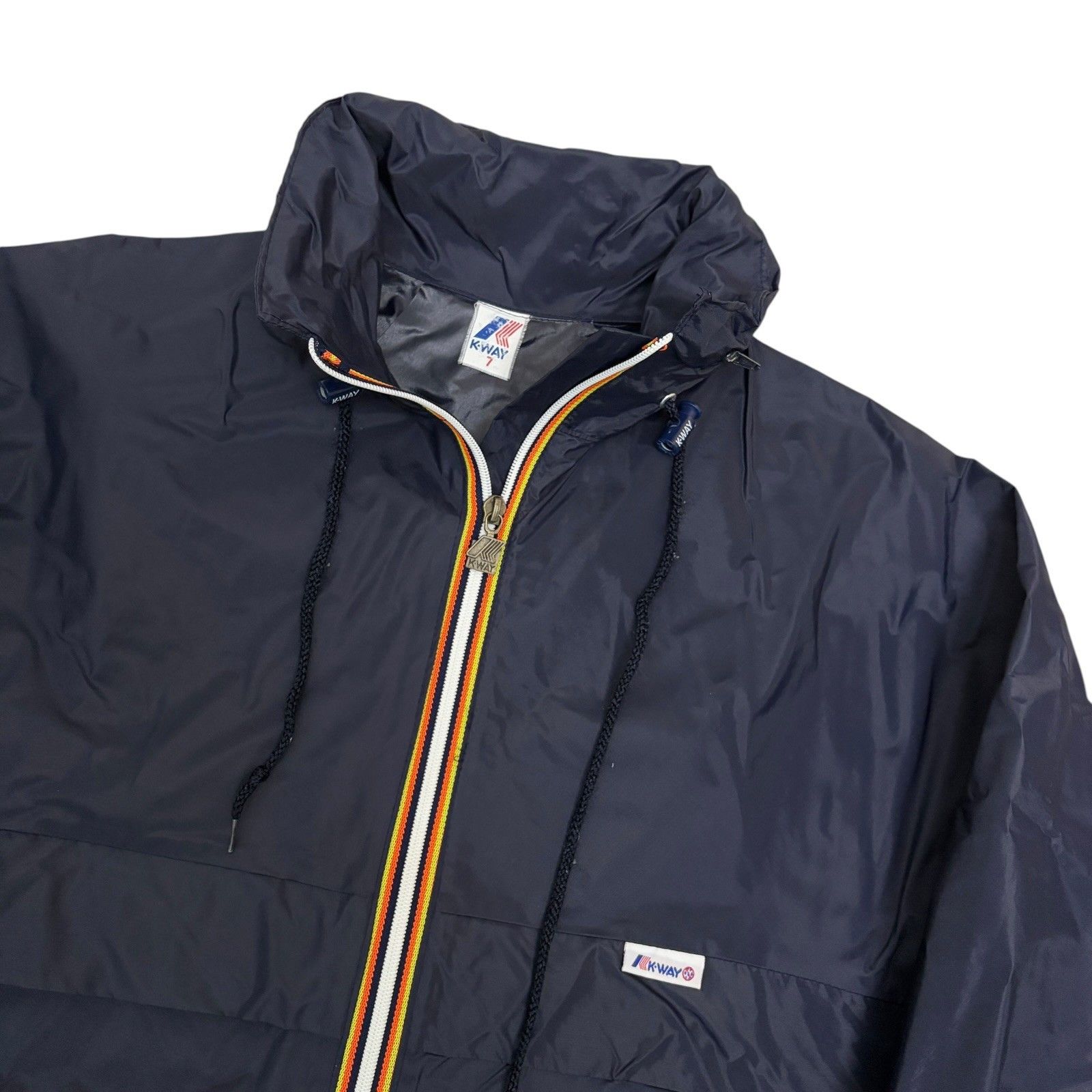 K-Way K-WAY Vintage 90s Jacket Rain Waterproof Windbreaker Small Size US S / EU 44-46 / 1 - 3 Thumbnail