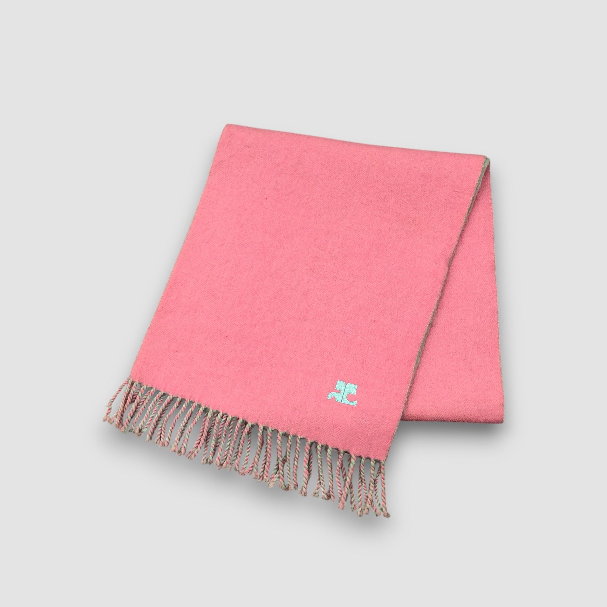 Courreges Vintage Courreges Scarf Muffler Wool Winter Scarves Size ONE SIZE - 4 Thumbnail