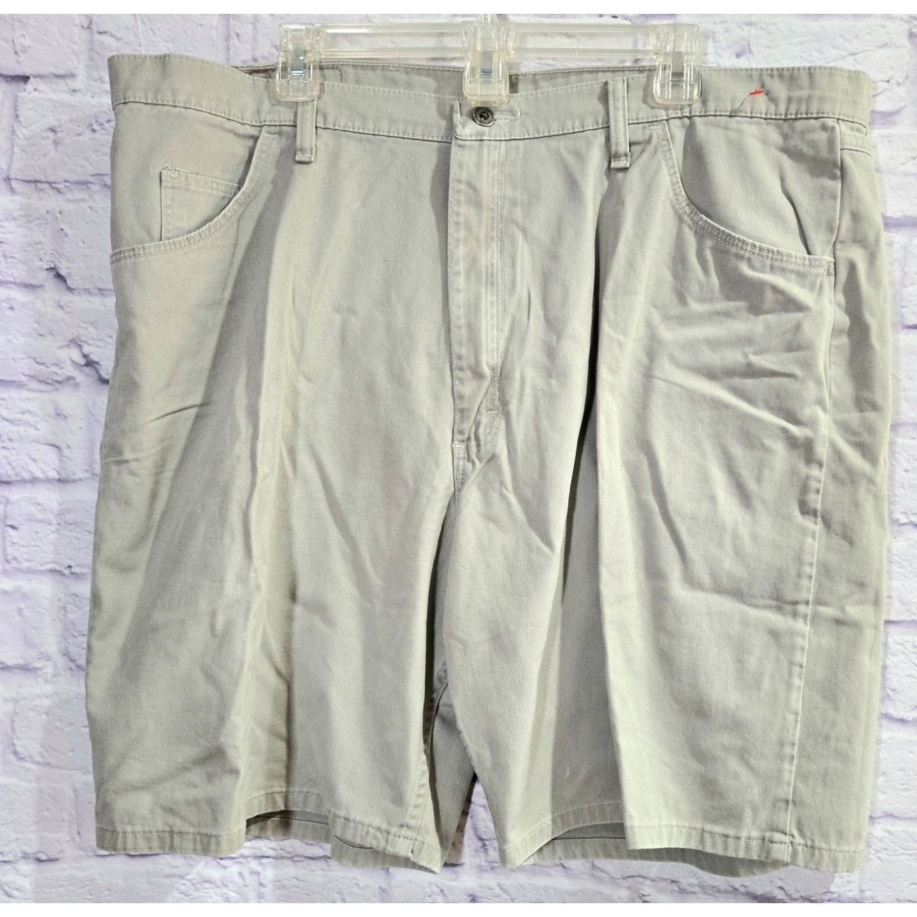 Wrangler Wrangler Tan Men's Jean Shorts 42 Relaxed Fit Lightweight Size US 42 / EU 58 - 1 Thumbnail