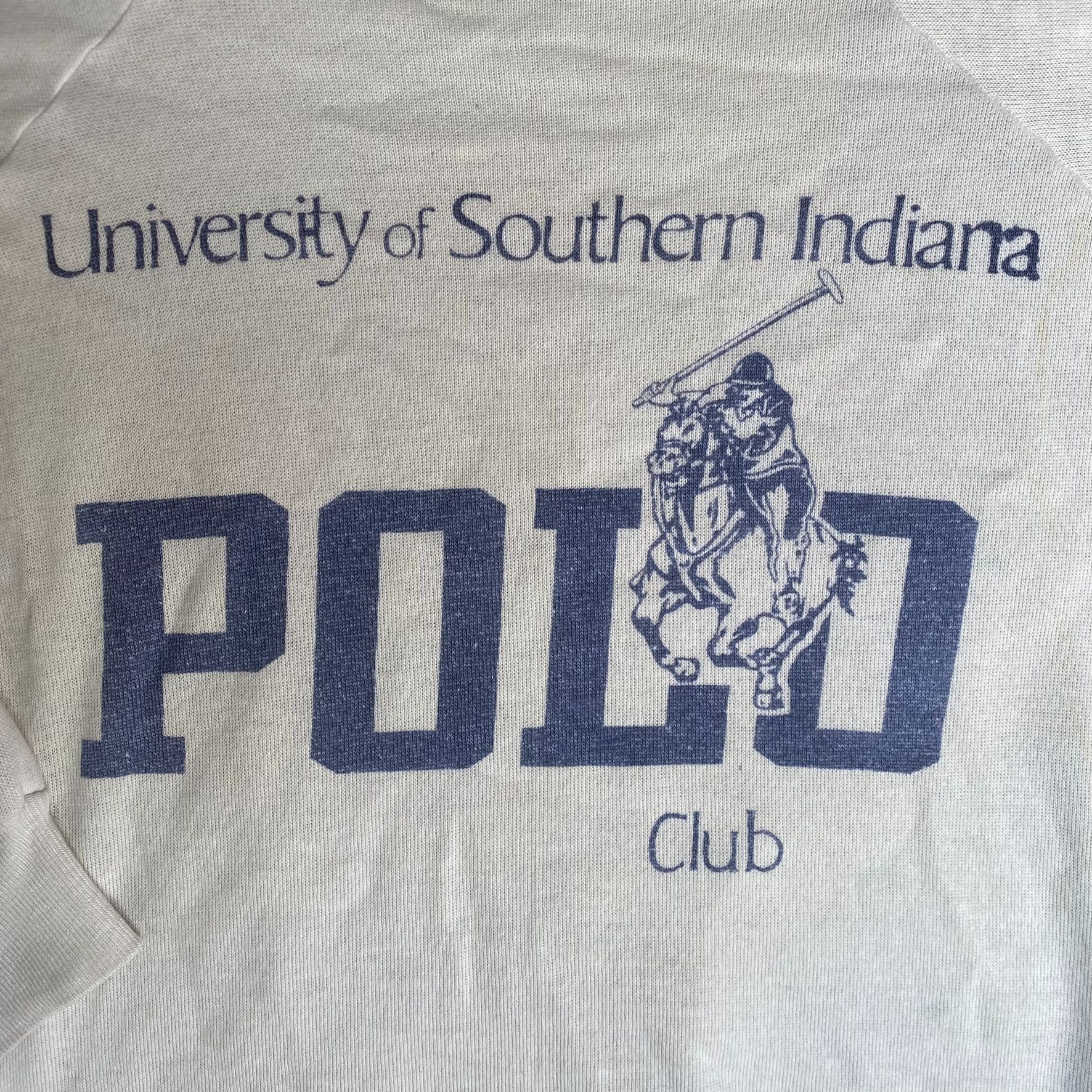 Champion Vintage 80s Polo Club Sweatshirt Southern Indiana Crewneck Size US M / EU 48-50 / 2 - 3 Thumbnail