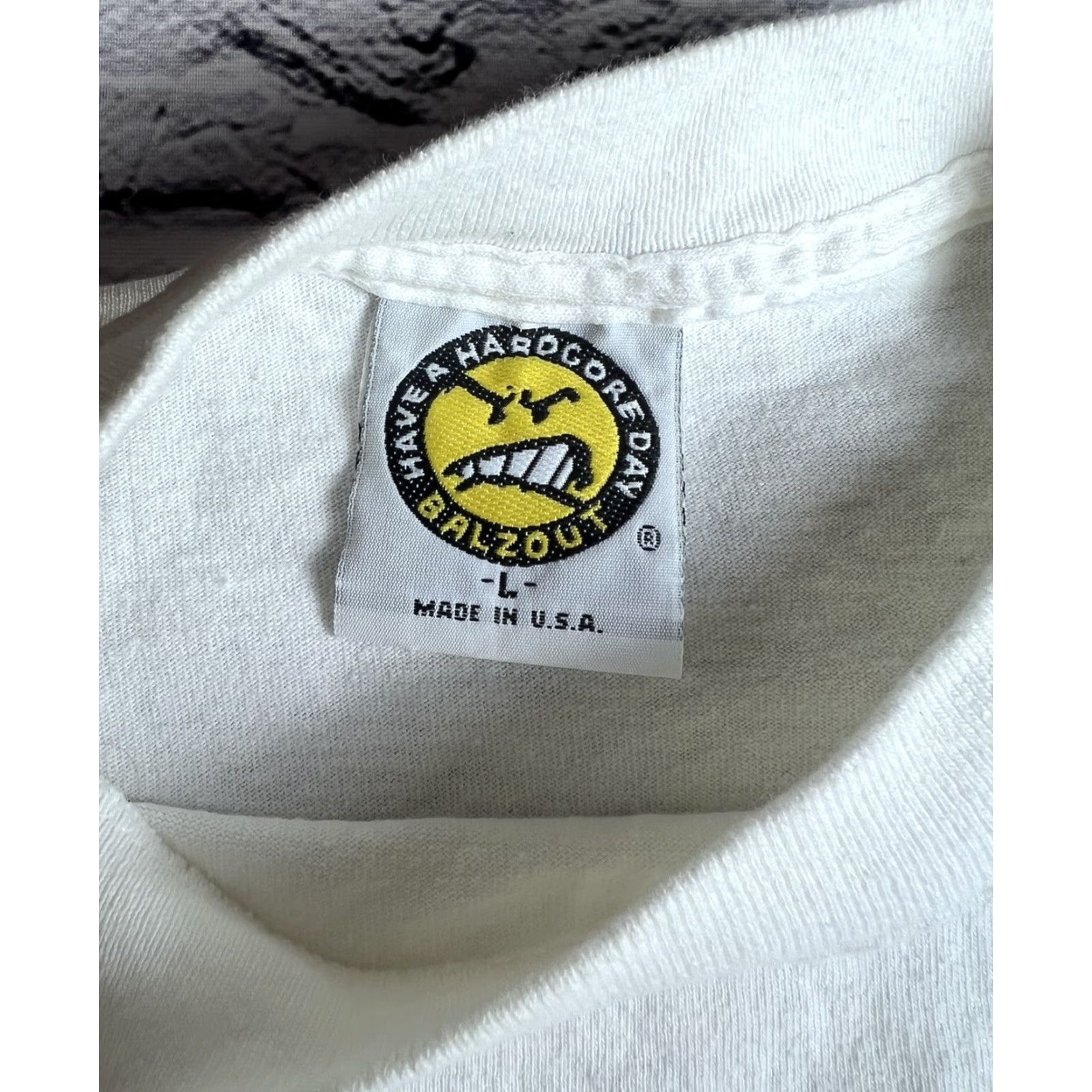 Vintage VINTAGE Balzout Bob Marley No Woman No Cry Quote Tshirt L USA Shirt Men L Yellow 1992 Size US L / EU 52-54 / 3 - 6 Thumbnail