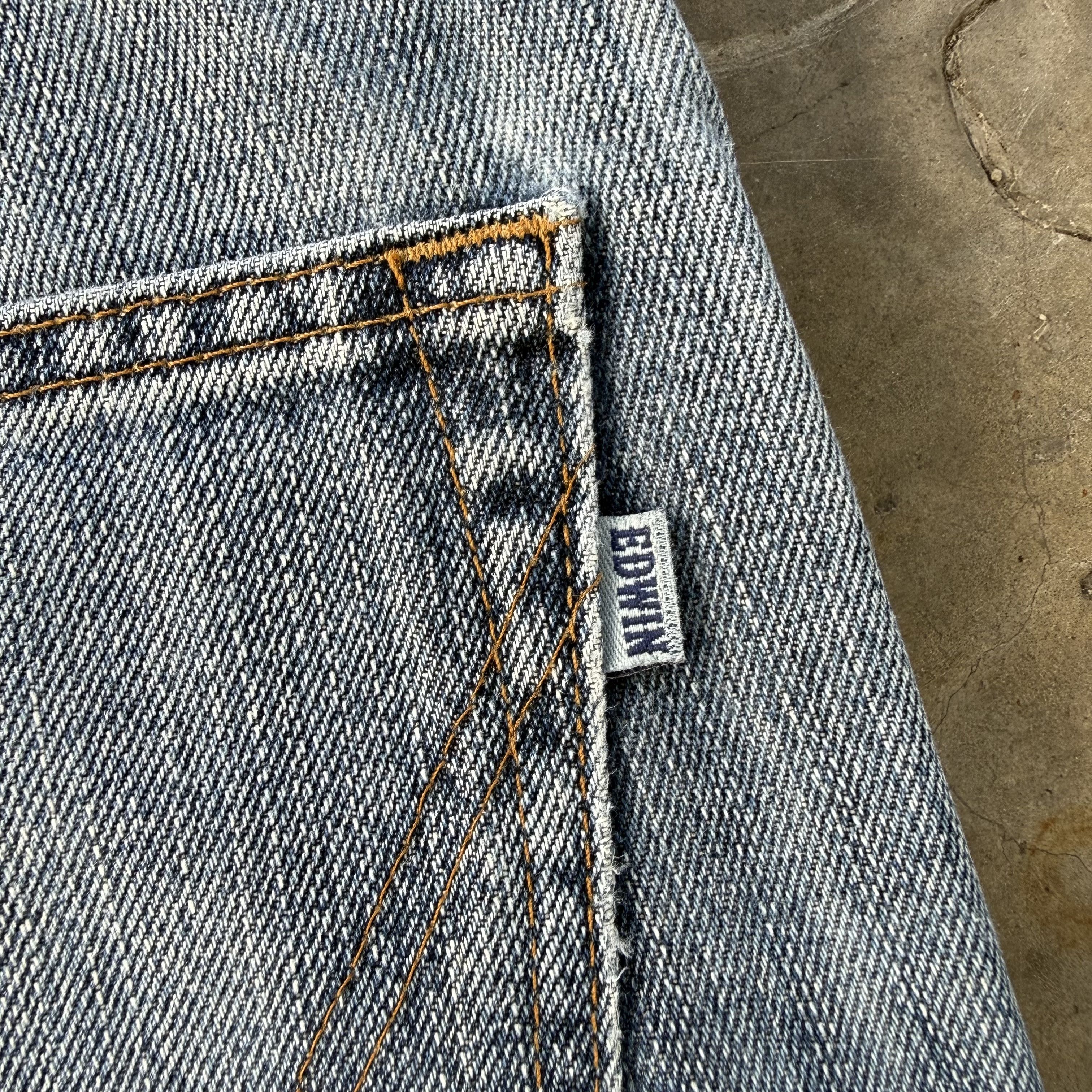 Edwin Vintage Edwin Faded Denim Jean W32 Size US 32 / EU 48 - 8 Thumbnail