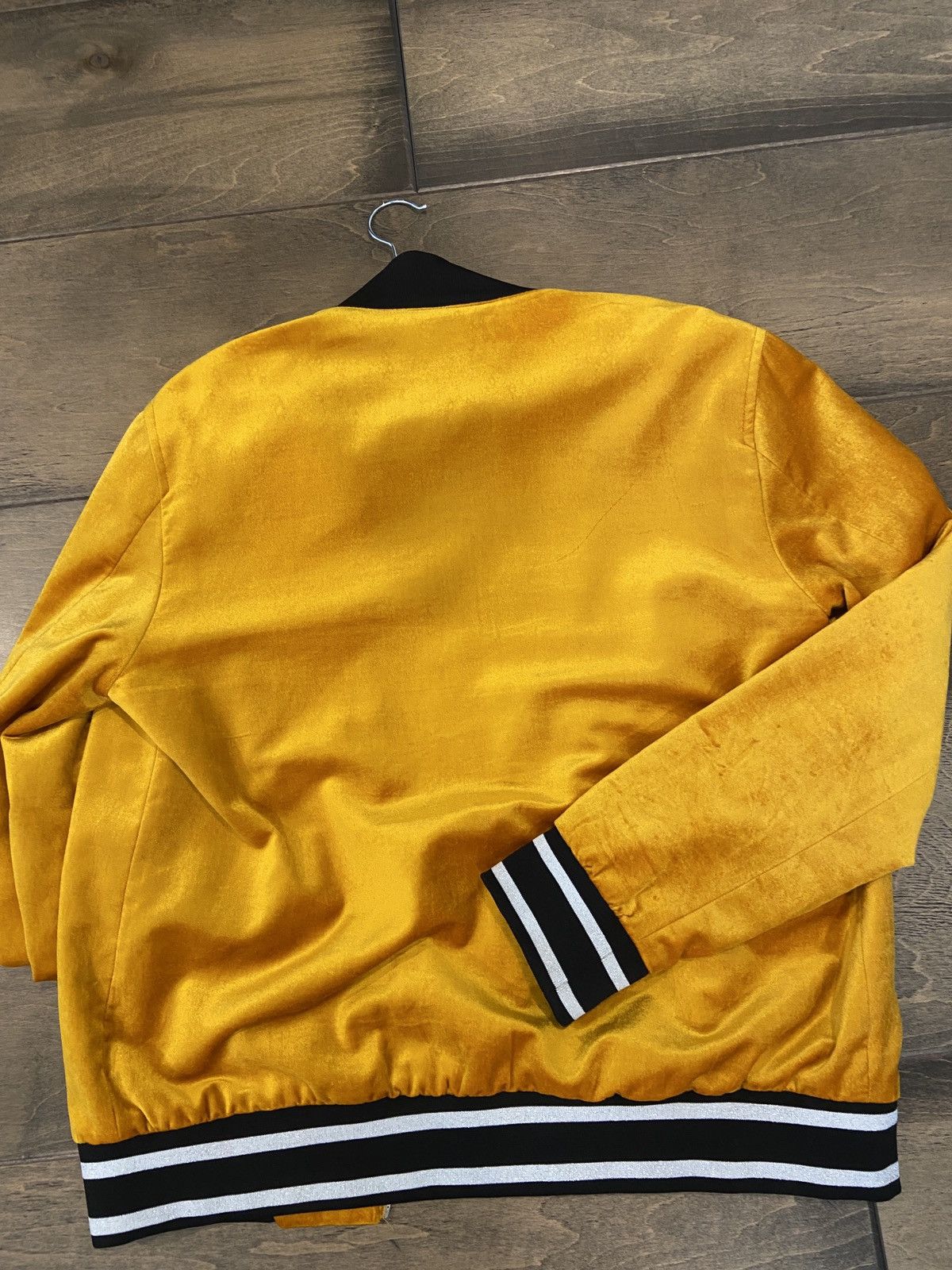 Designer × I.N.C I.N.C. Suede Bomber in Gold Size US M / EU 48-50 / 2 - 5 Thumbnail