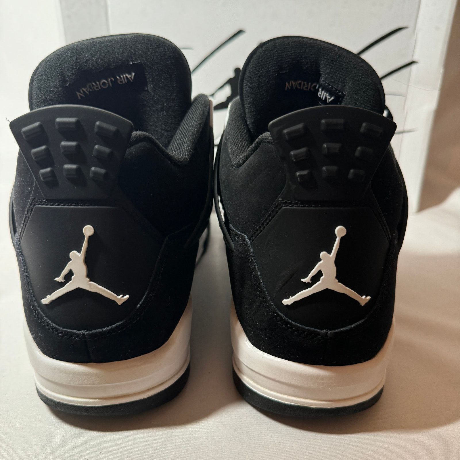 Jordan Brand × Nike Size 12 - Nike Air Jordan 4 Retro White Thunder Men's Shoes Size US 12 / EU 45 - 7 Thumbnail