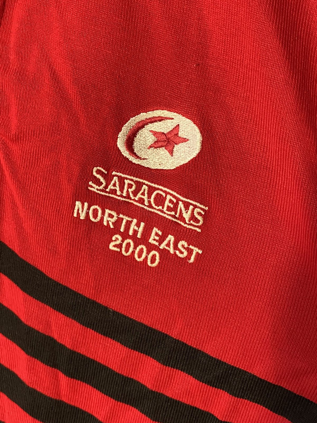 Vintage Vintage Halbro Saracens Rugby Jersey England Rugby Kit Hype Size US XL / EU 56 / 4 - 2 Thumbnail