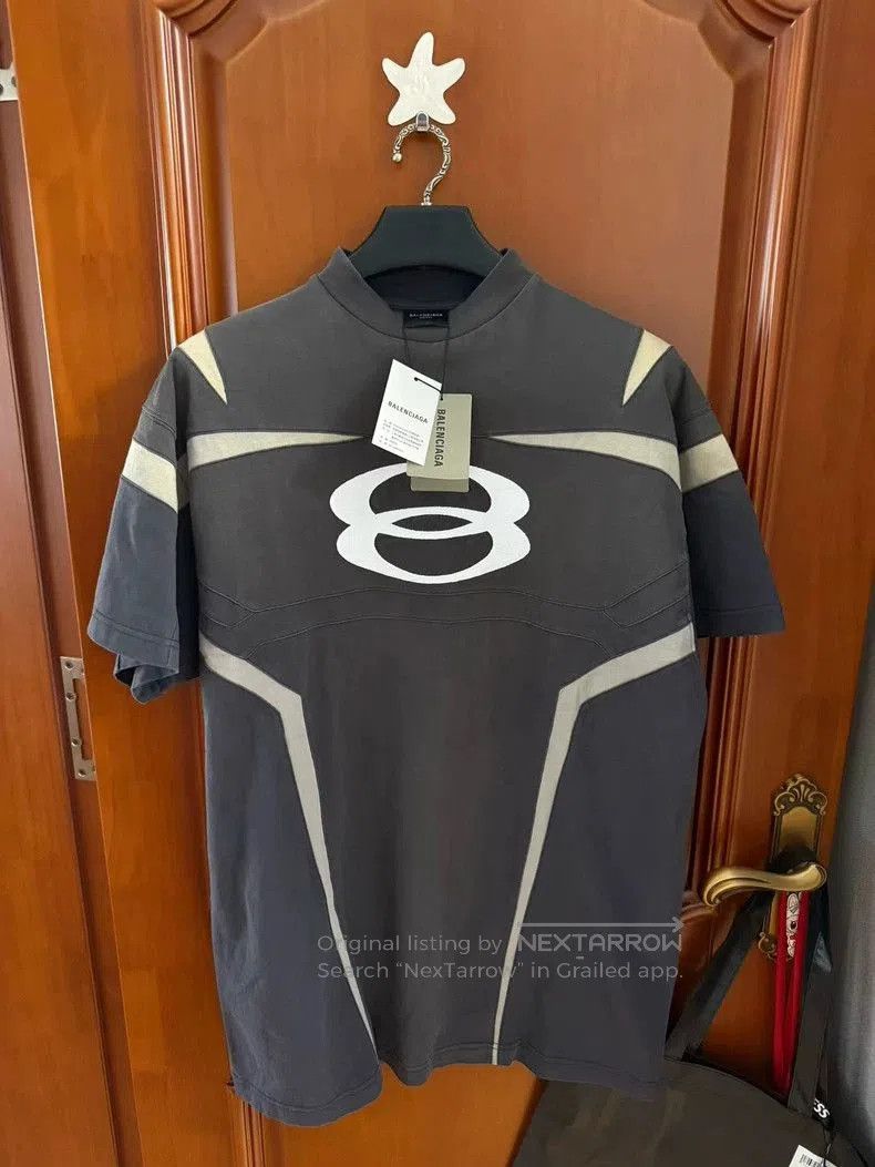 Balenciaga Balenciaga Double Ring Short Sleeve Top. Size US S / EU 44-46 / 1 - 1 Thumbnail