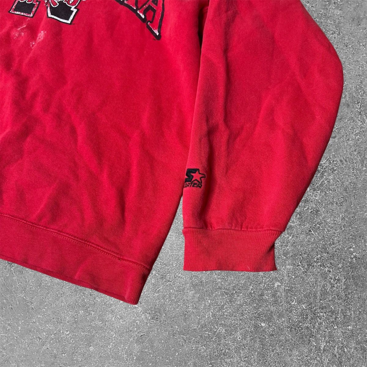 Starter × Vintage Vintage VTG 90s Starter Nebraska Huskers Sweatshirt Crew S Size US S / EU 44-46 / 1 - 3 Thumbnail