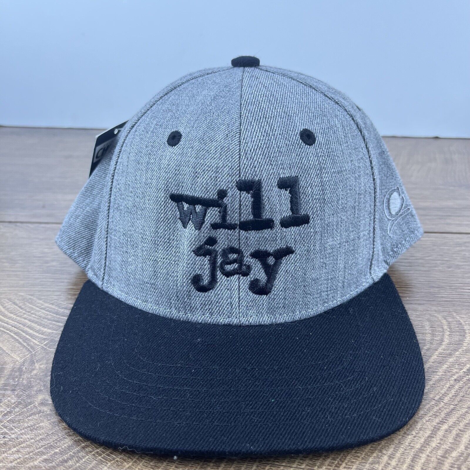 Other Will Jay Snapback Hat Gray Adjustable Hat Adult Fit Gray Hat Size ONE SIZE - 1 Thumbnail