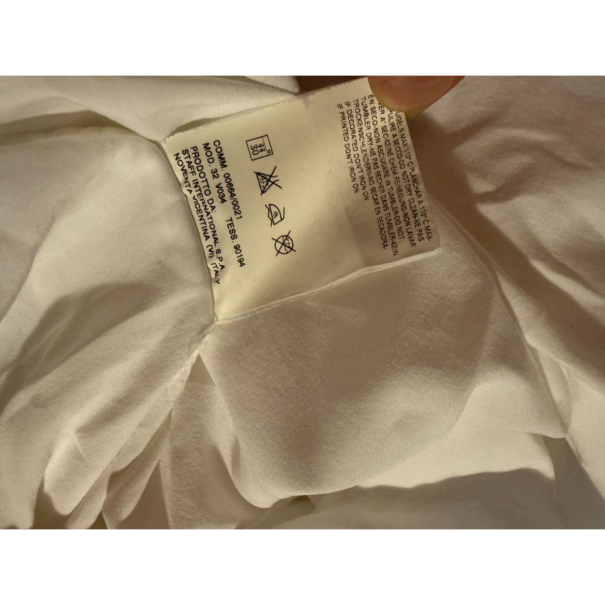 Maison Margiela Spring/Summer 2002 White Dress with Raw Edges Size M / US 6-8 / IT 42-44 - 6 Thumbnail