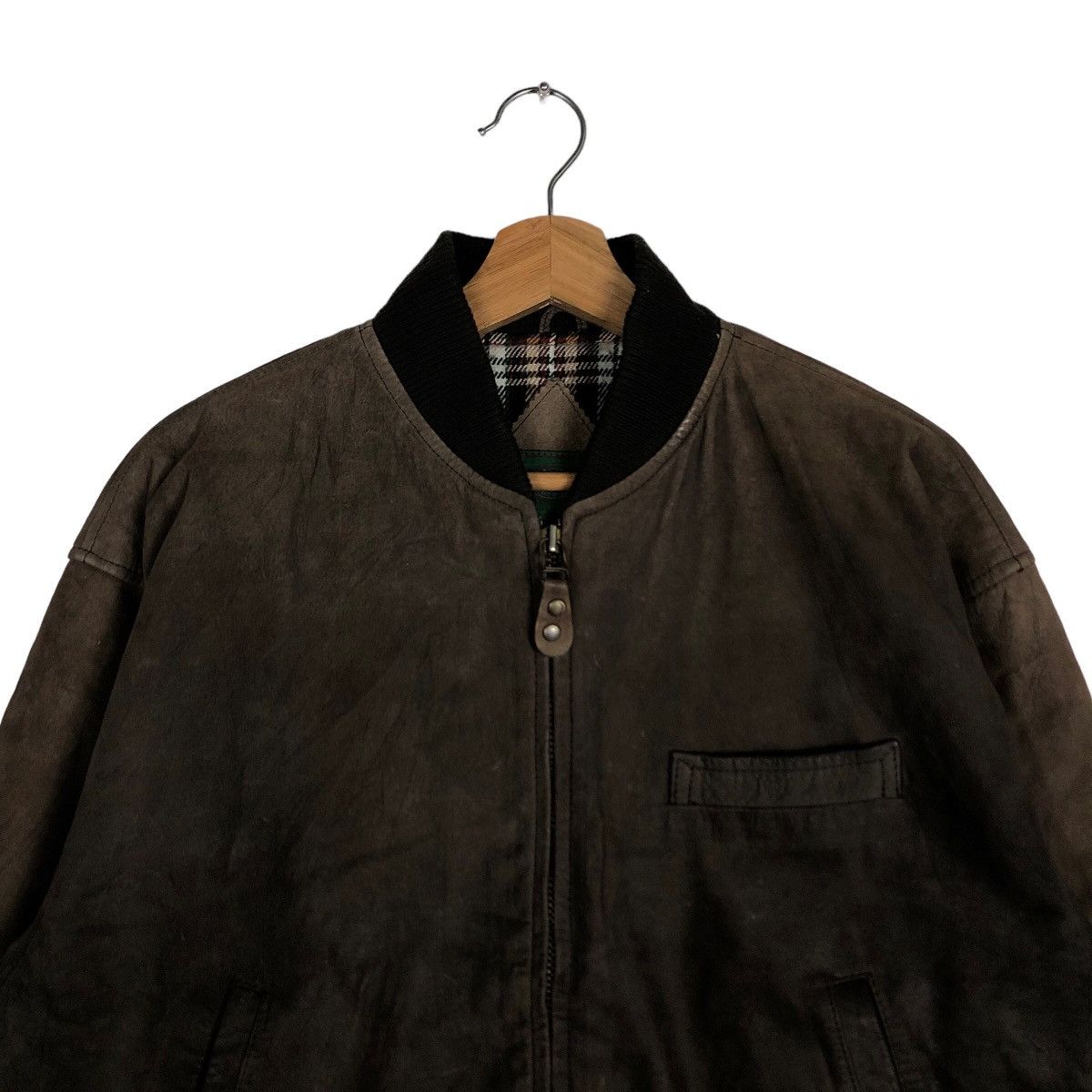 Japanese Brand 🔥90’s Vintage Bomber Jacket Soft Leather Mitsumine Japan Size US M / EU 48-50 / 2 - 3 Thumbnail