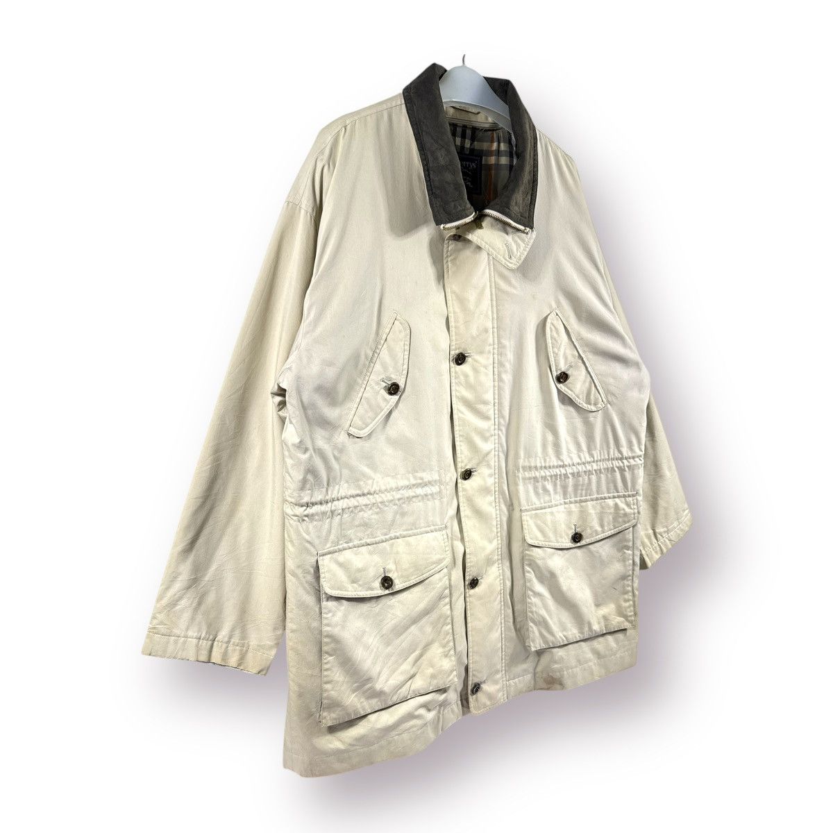 Burberry Prorsum 🔥 BURBERRYS PRORSUM NOVA CHECK BARN JACKET - L Size US L / EU 52-54 / 3 - 4 Thumbnail