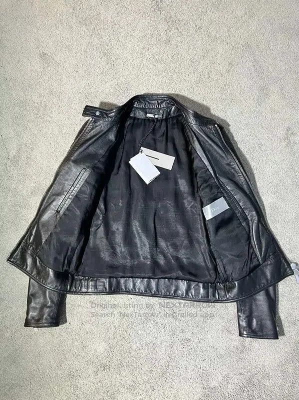 Dior Dior Black Leather Men's Jacket . Size US XS / EU 42 / 0 - 4 Thumbnail